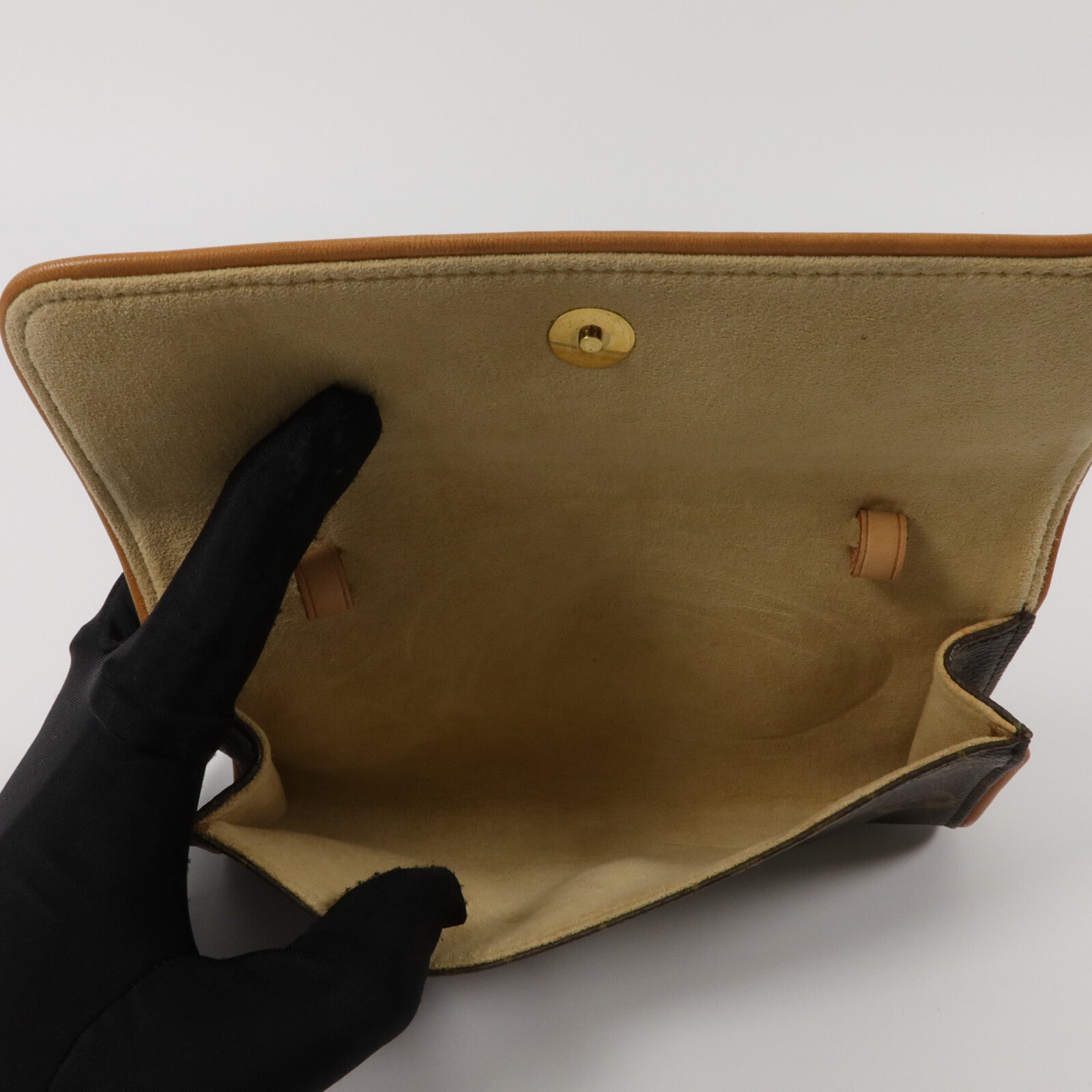 LOUIS VUITTON Pochette Twin M51854 Shoulder Bag Coated Canvas 5