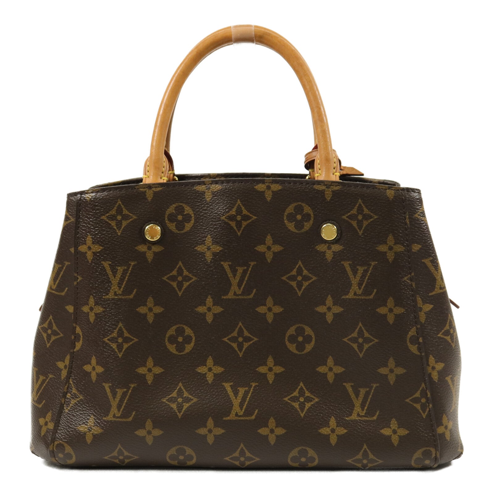 LOUIS VUITTON Montaigne M41055 2-Way Bag Coated Canvas 2