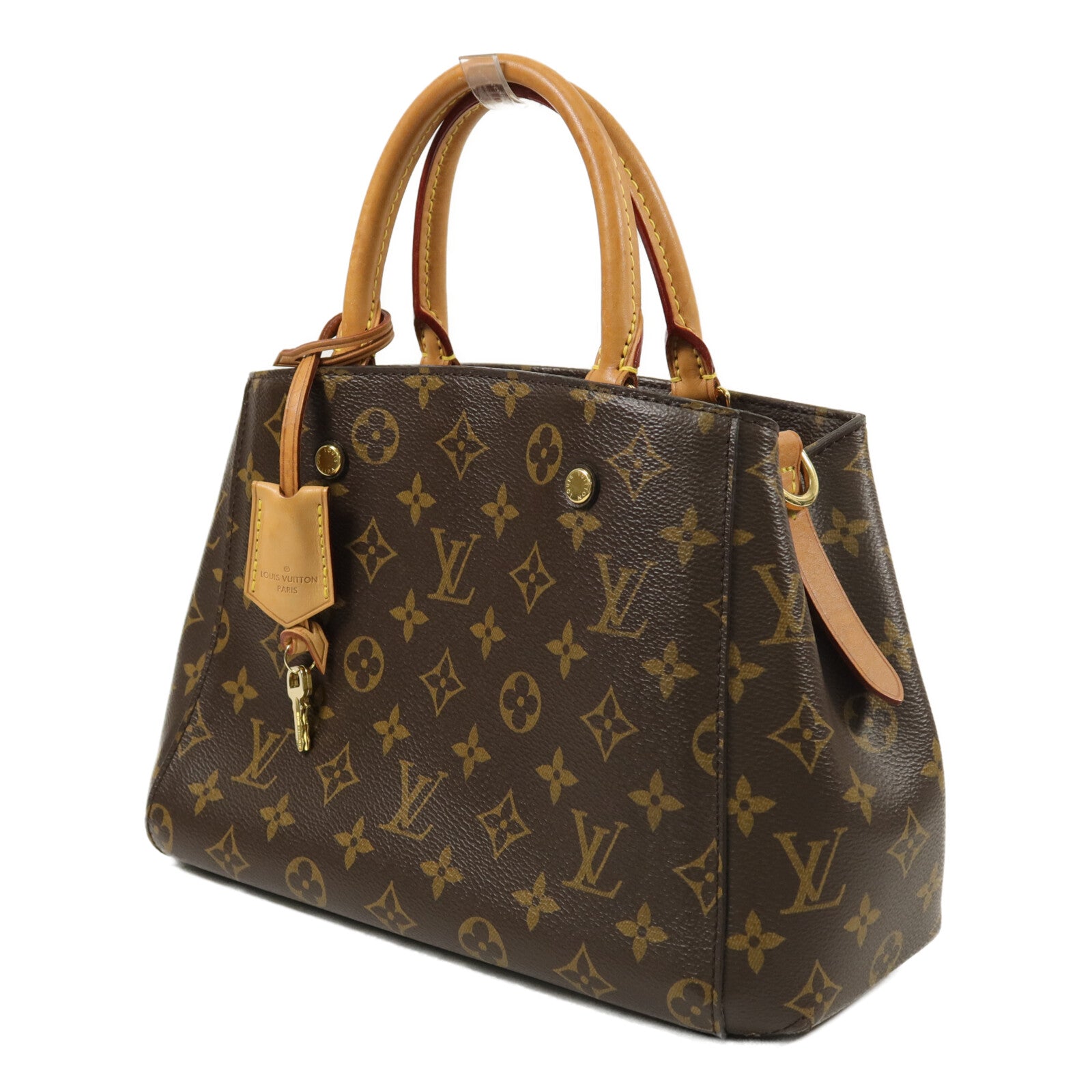 LOUIS VUITTON Montaigne M41055 2-Way Bag Coated Canvas 3