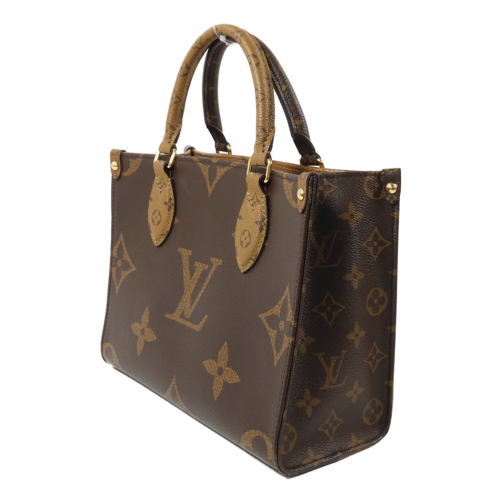 LOUIS VUITTON OnTheGo M46373 2-Way Bag Coated Canvas 3