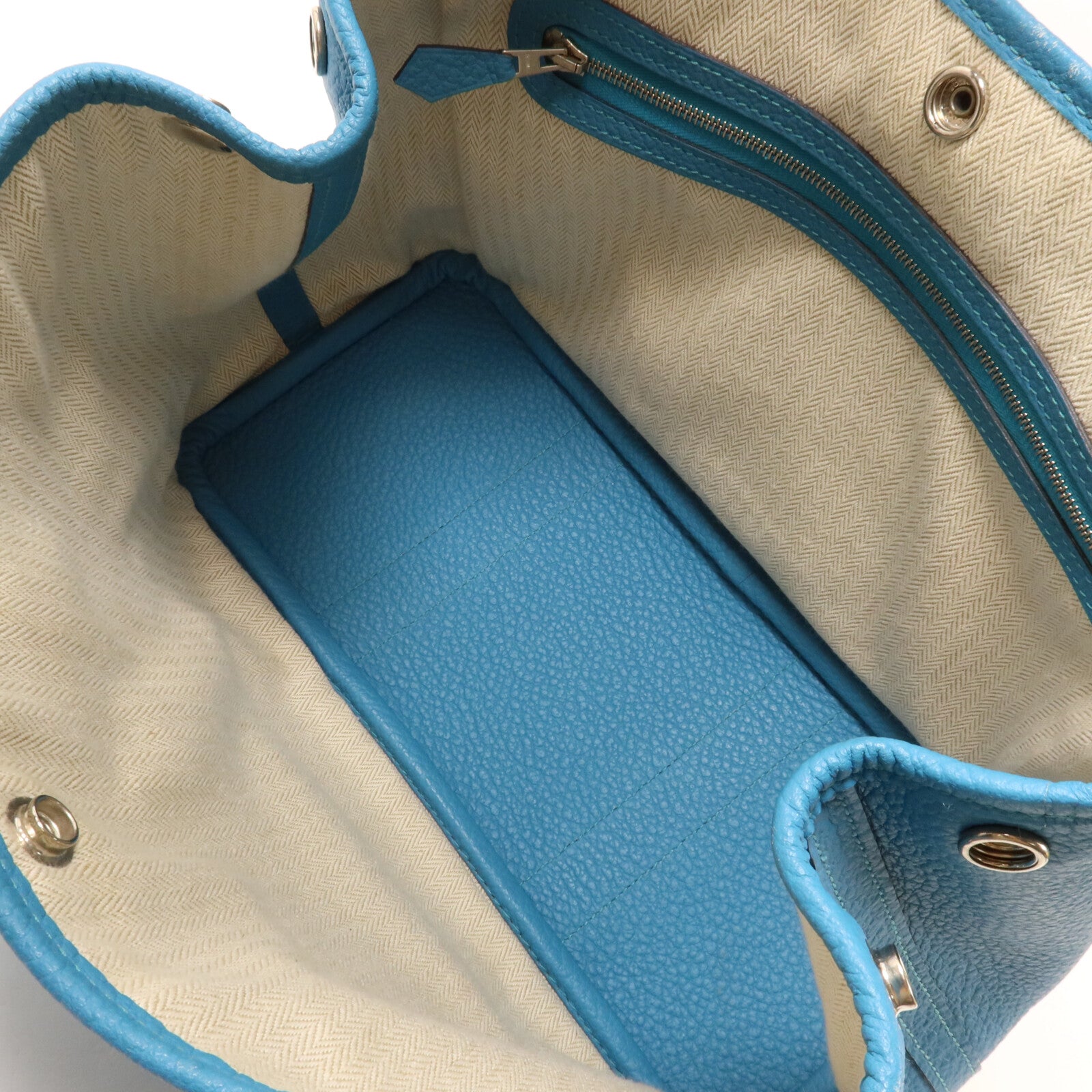 LOUIS VUITTON Tote Bag Calfskin 5