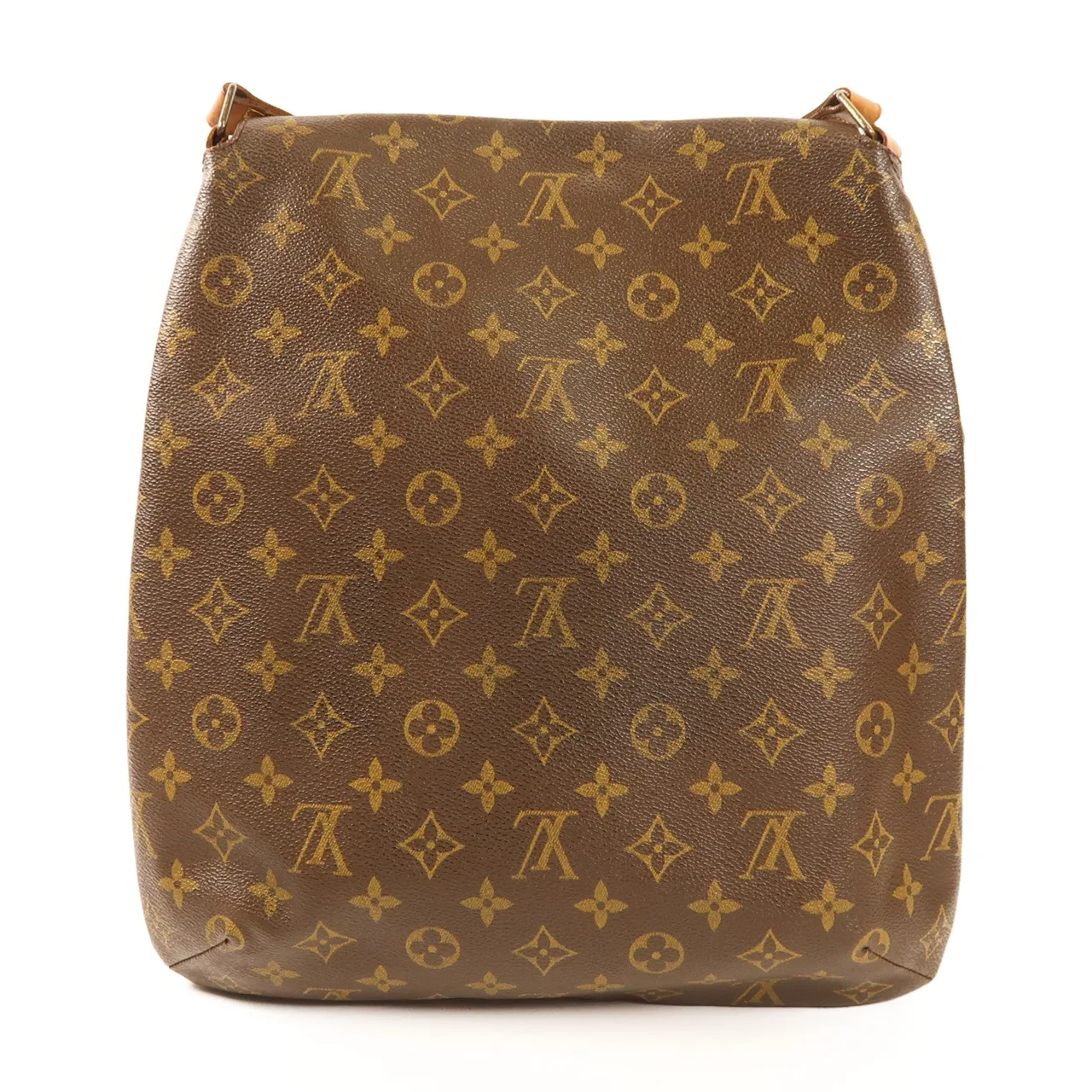 LOUIS VUITTON Musette M51256 肩背包 塗層帆布 棕色 / Brown 塗層帆布 中古品B - 縮圖 3