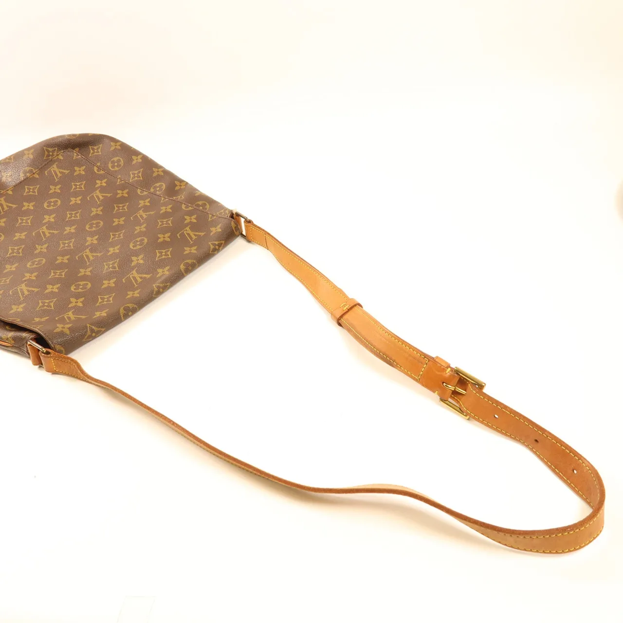 LOUIS VUITTON Musette M51256 肩背包 塗層帆布 棕色 / Brown 塗層帆布 中古品B - 縮圖 9