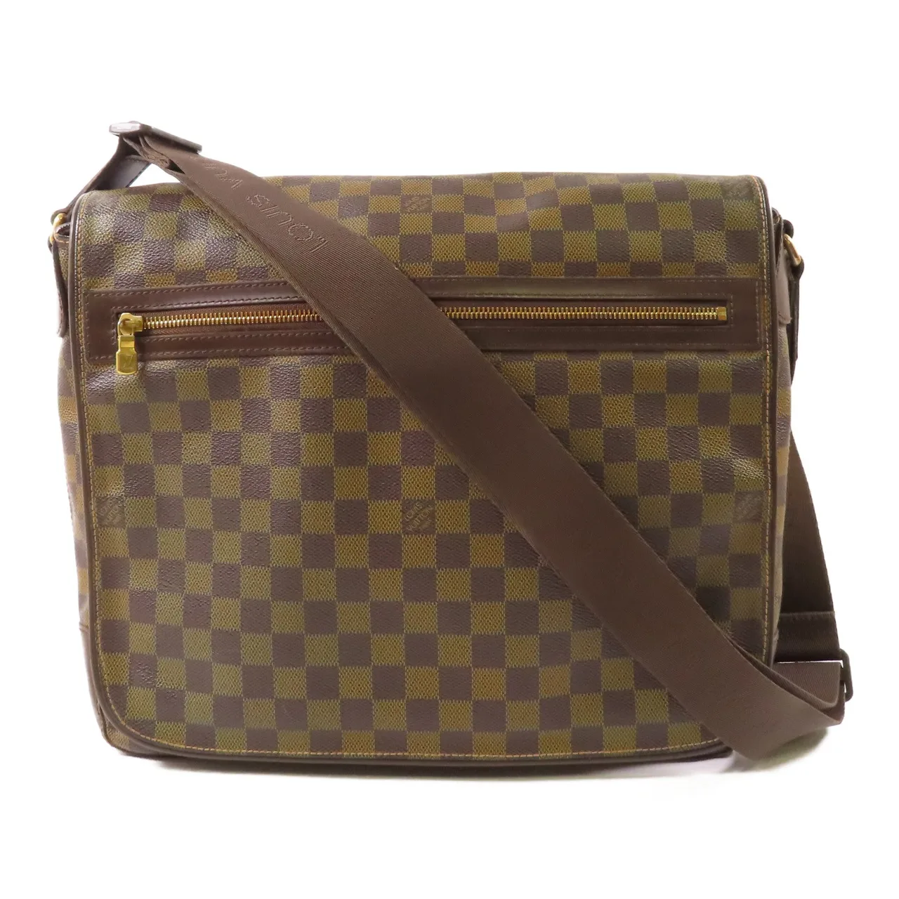LOUIS VUITTON N58021 肩背包 塗層帆布 棕色 / Brown