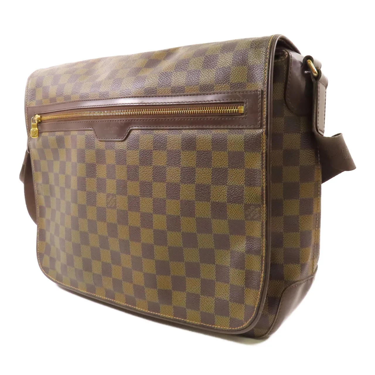 LOUIS VUITTON N58021 肩背包 塗層帆布 棕色 / Brown 塗層帆布 中古品C - 縮圖 2