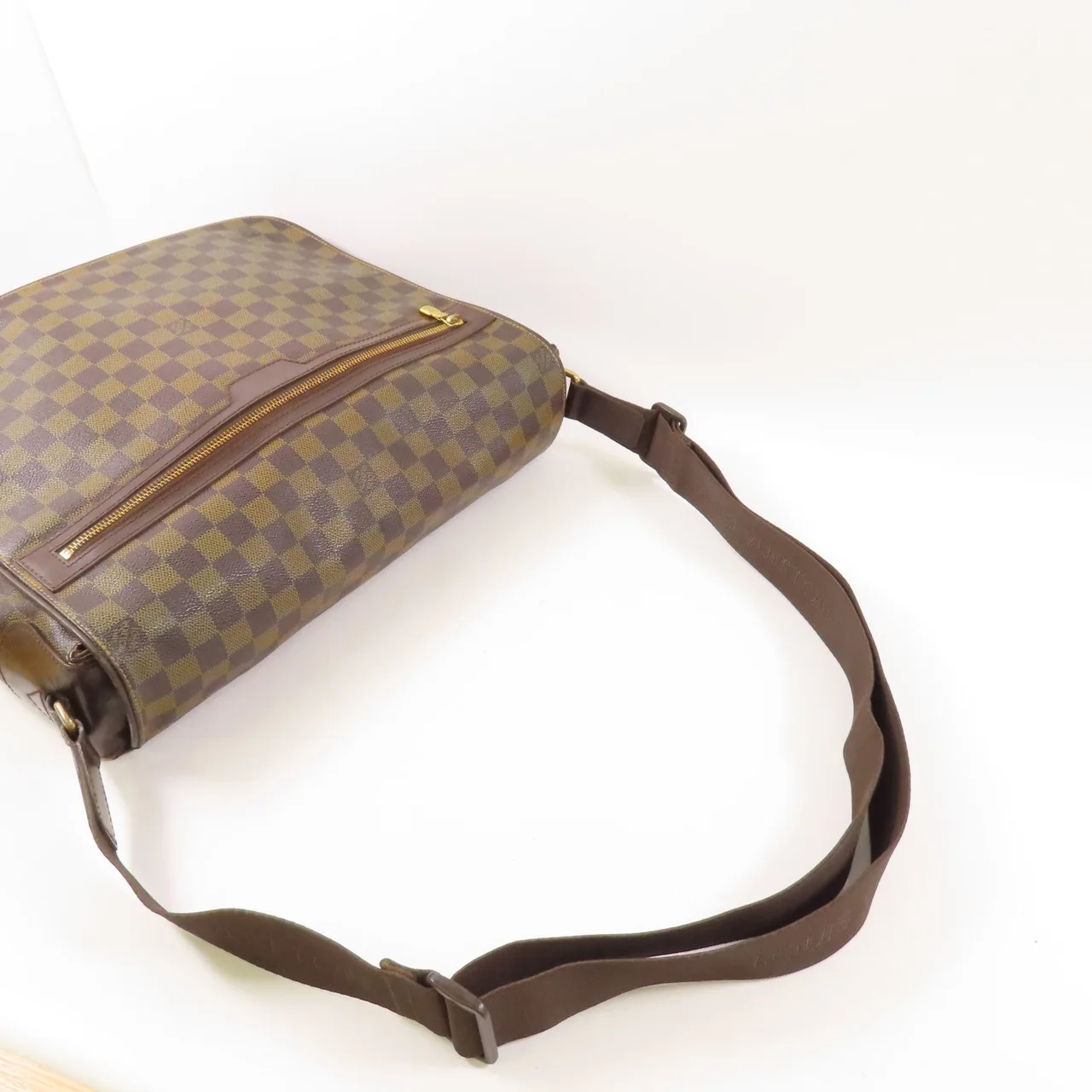 LOUIS VUITTON N58021 肩背包 塗層帆布 棕色 / Brown 塗層帆布 中古品C - 縮圖 5