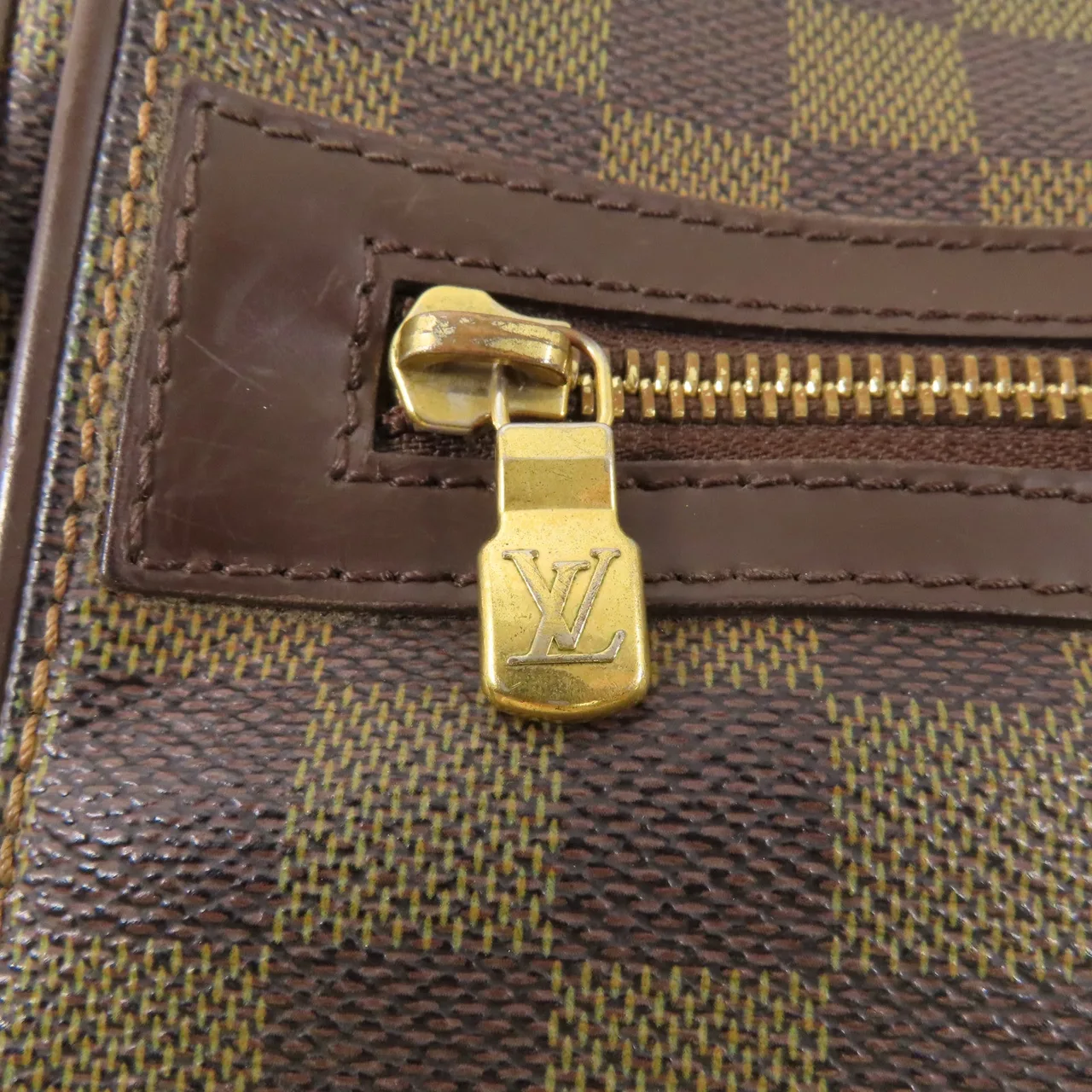 LOUIS VUITTON N58021 肩背包 塗層帆布 棕色 / Brown 塗層帆布 中古品C - 縮圖 9