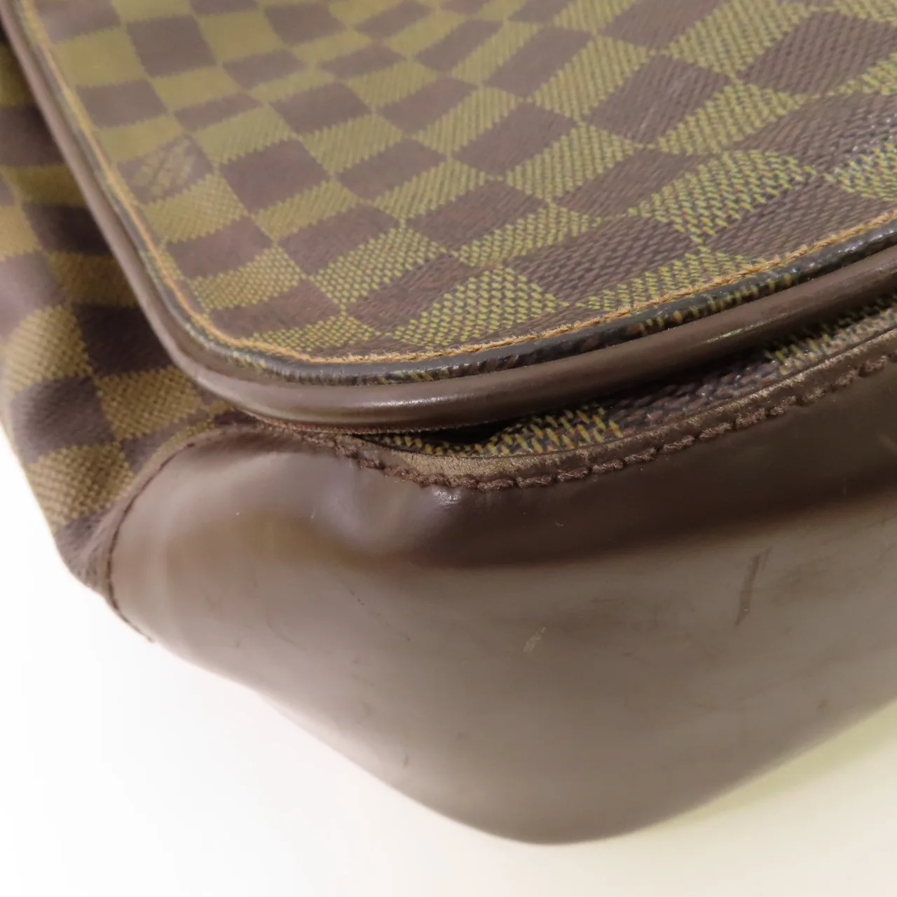 LOUIS VUITTON N58021 肩背包 塗層帆布 棕色 / Brown 塗層帆布 中古品C - 縮圖 12