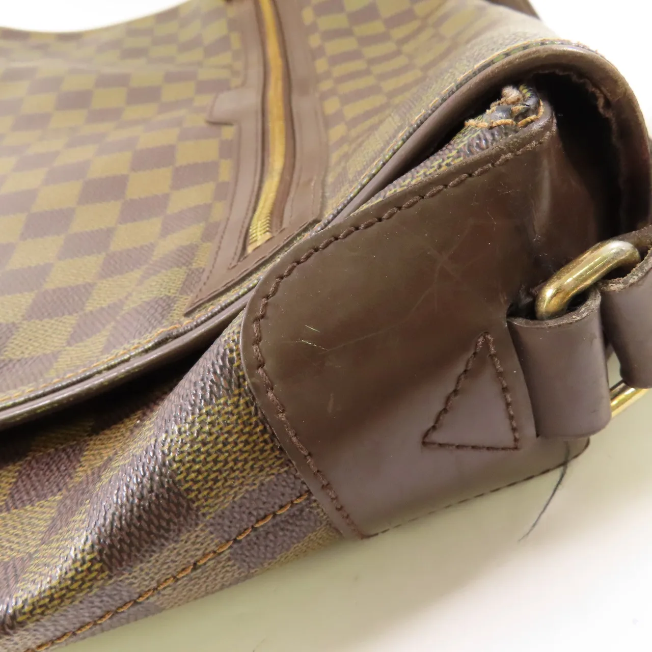 LOUIS VUITTON N58021 肩背包 塗層帆布 棕色 / Brown 塗層帆布 中古品C - 縮圖 20