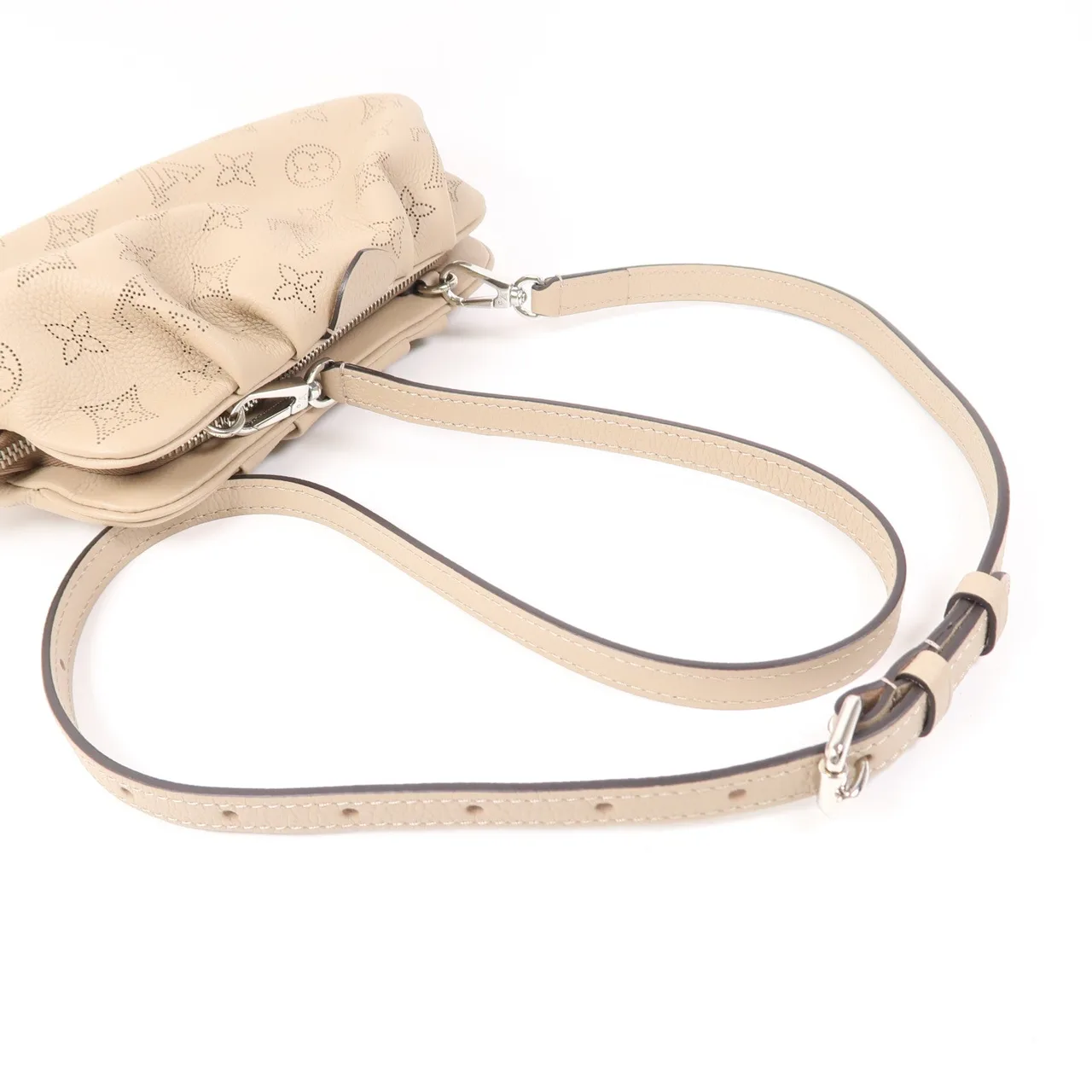 LOUIS VUITTON M80308 肩背包 牛皮 棕色 / Calet 牛皮 中古品A - 縮圖 8