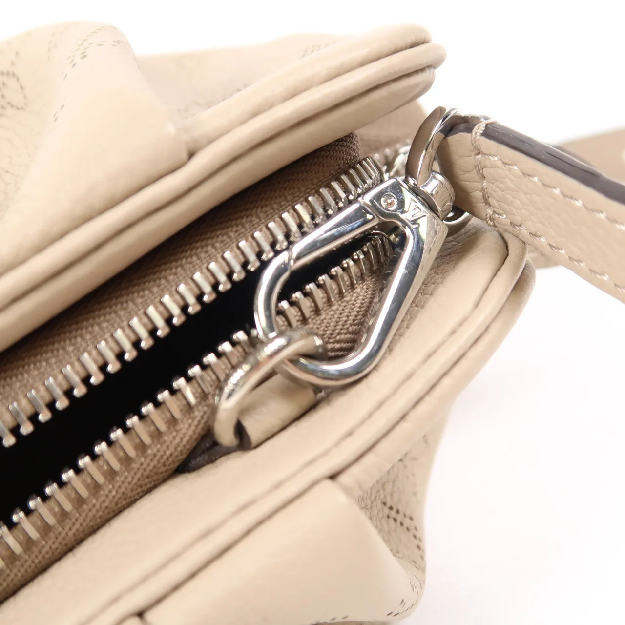 LOUIS VUITTON M80308 肩背包 牛皮 棕色 / Calet 牛皮 中古品A - 縮圖 12