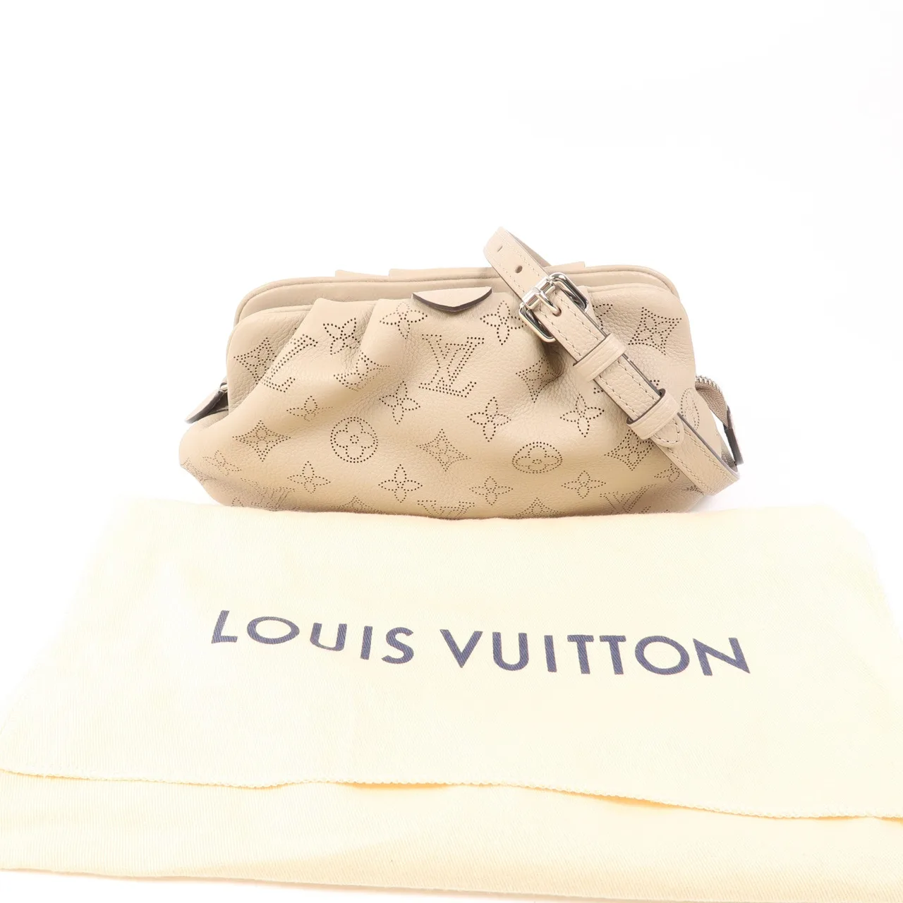 LOUIS VUITTON M80308 肩背包 牛皮 棕色 / Calet 牛皮 中古品A - 縮圖 13