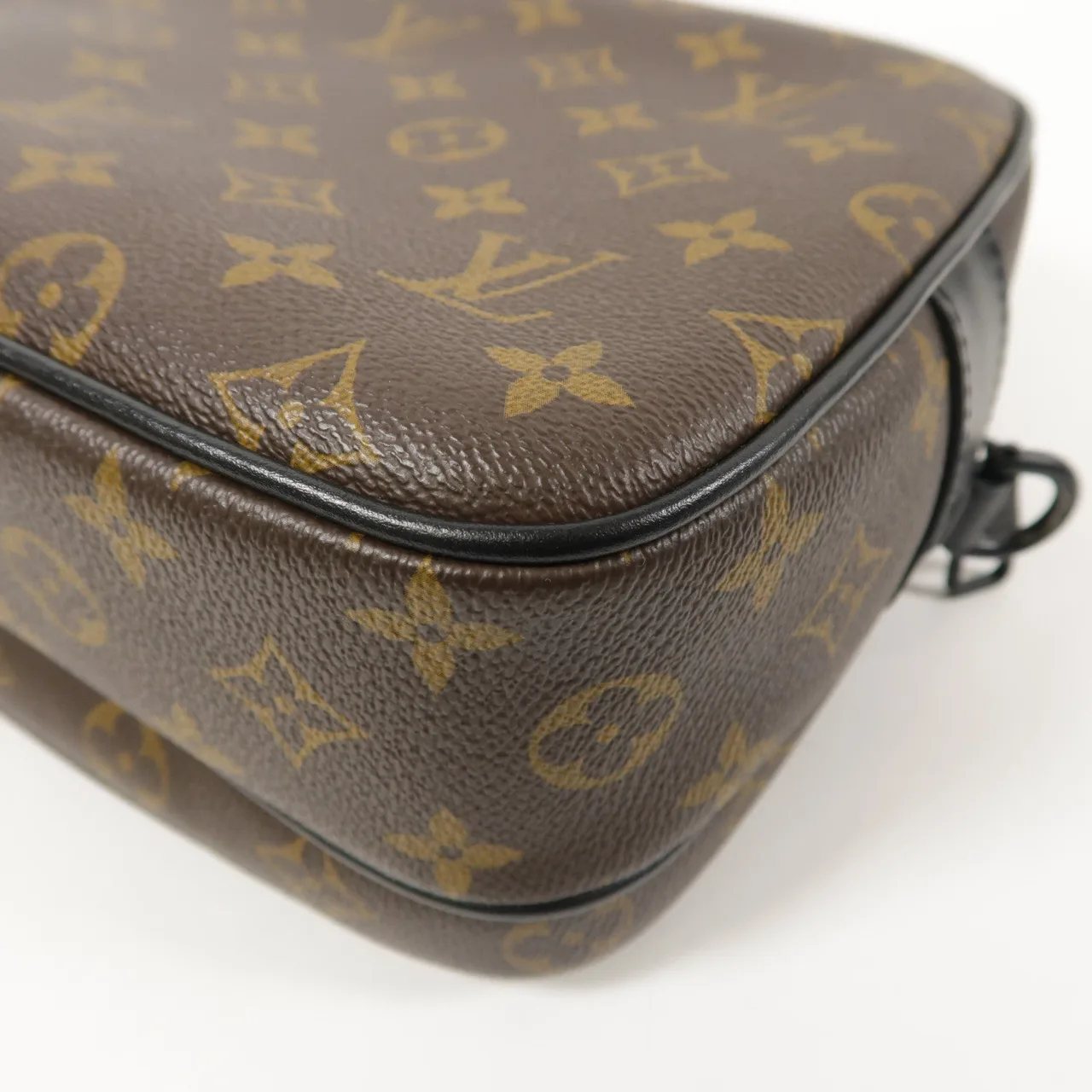 LOUIS VUITTON Lock Me M45806 兩用包 塗層帆布 棕色 / Brown 塗層帆布 中古品A - 縮圖 10