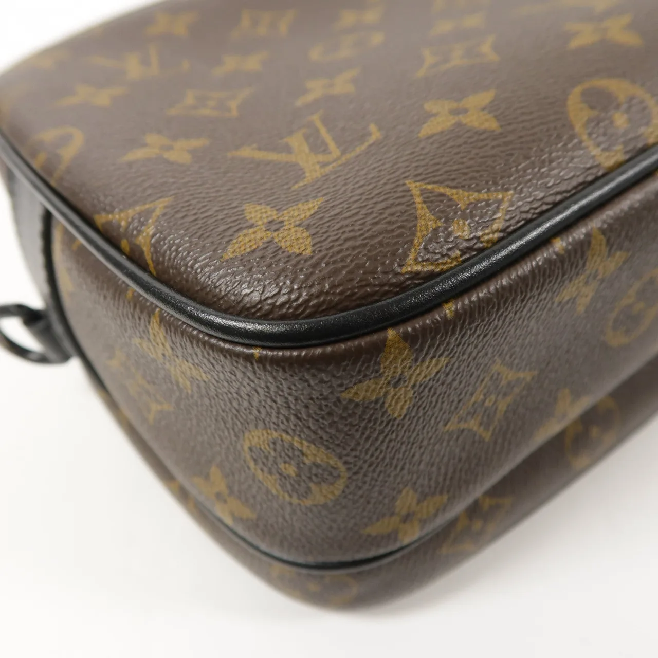 LOUIS VUITTON Lock Me M45806 兩用包 塗層帆布 棕色 / Brown 塗層帆布 中古品A - 縮圖 11