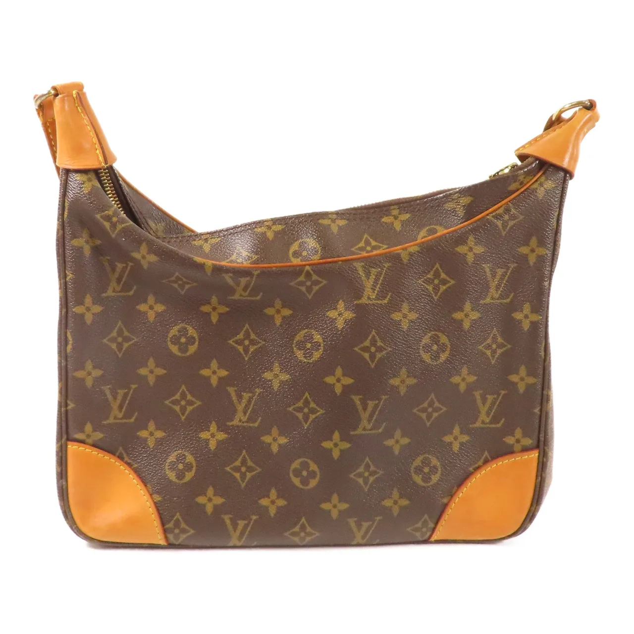 LOUIS VUITTON Boulogne M51265 肩背包 塗層帆布 棕色 / Brown 塗層帆布 中古品B - 縮圖 2