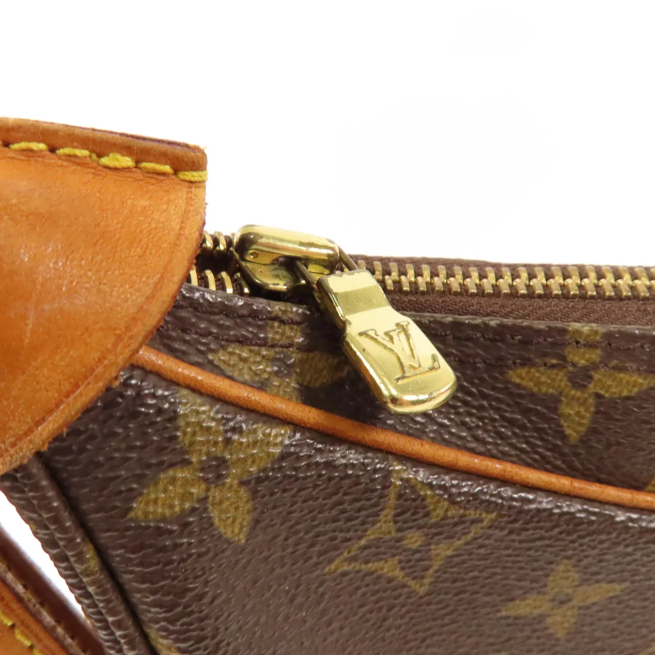 LOUIS VUITTON Boulogne M51265 肩背包 塗層帆布 棕色 / Brown 塗層帆布 中古品B - 縮圖 10