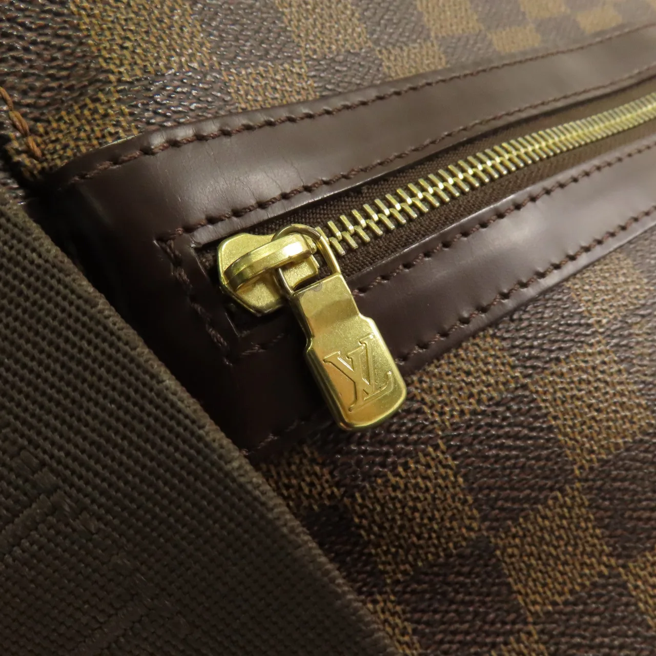 LOUIS VUITTON Bastille N45258 肩背包 塗層帆布 棕色 塗層帆布 中古品B - 縮圖 11