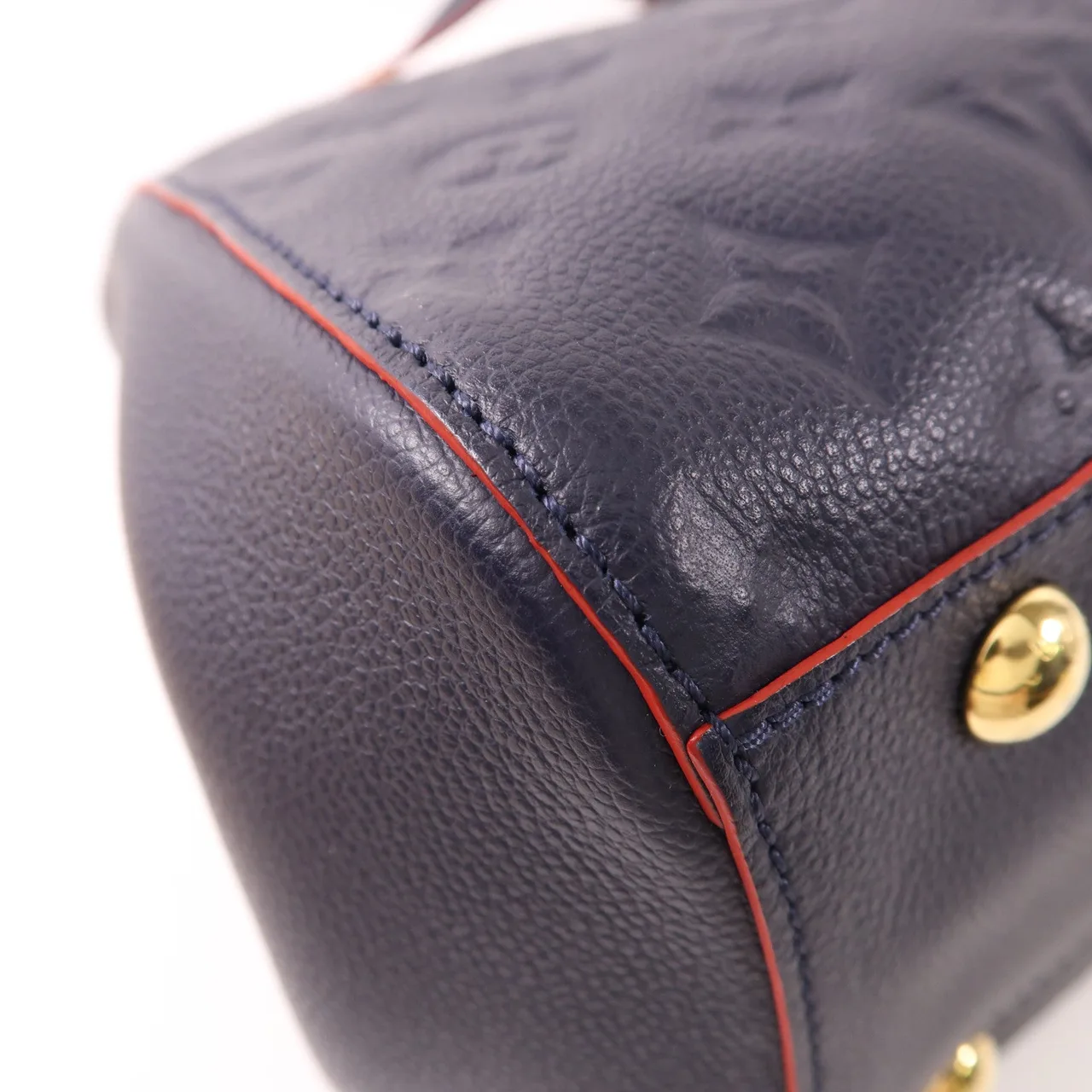 LOUIS VUITTON Montaigne M42746 兩用包 牛皮 海軍藍 / Blue 牛皮 中古品A - 縮圖 16