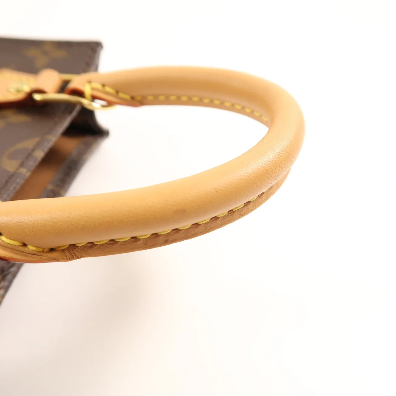 LOUIS VUITTON Petit Sac Plat M81295 兩用包 塗層帆布 棕色 塗層帆布 中古品B - 縮圖 15