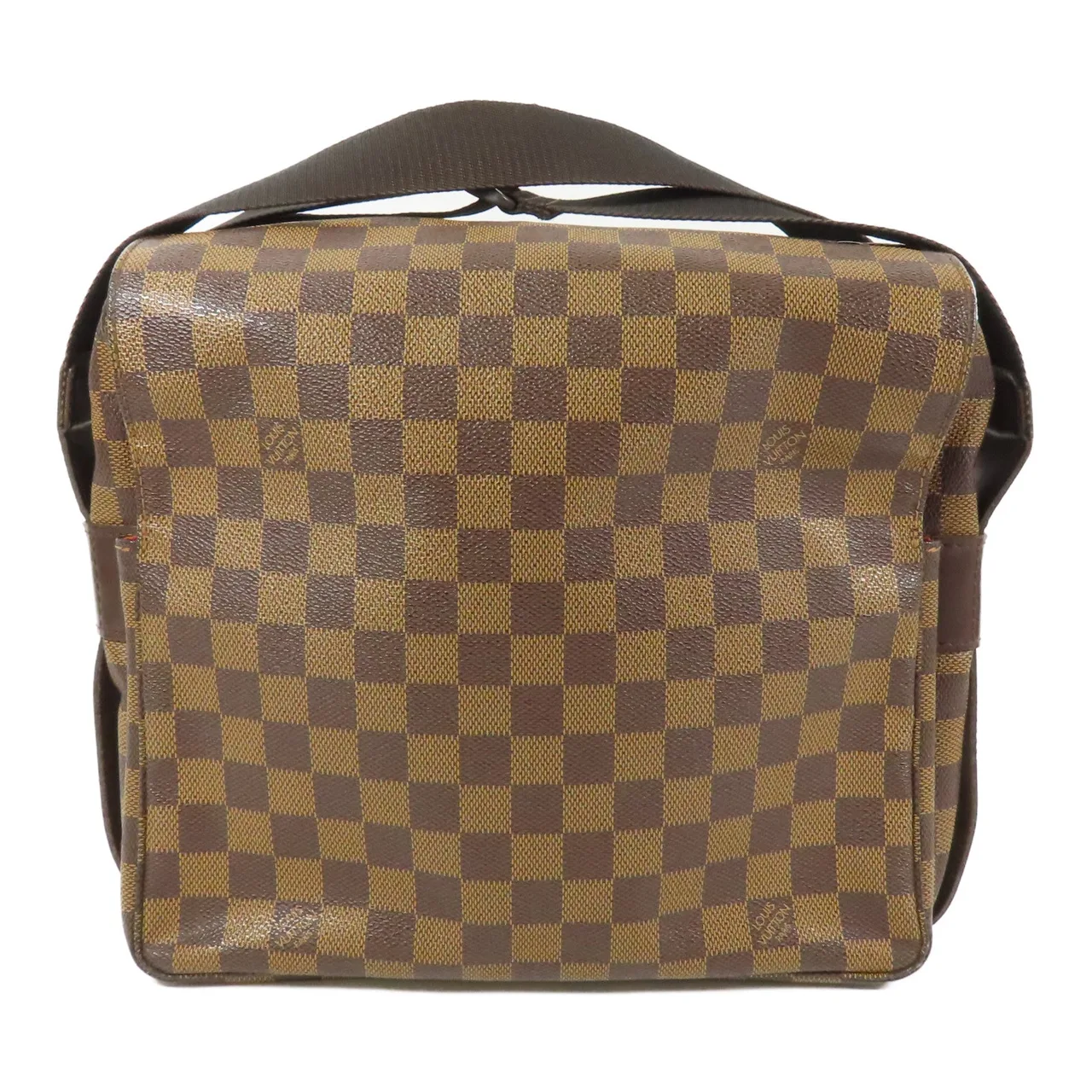 LOUIS VUITTON Naviglio N45255 肩背包 塗層帆布 棕色 / Brown 塗層帆布 中古品B - 縮圖 2
