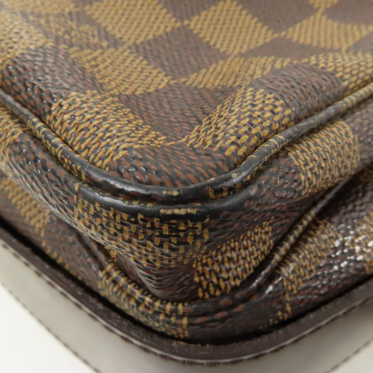 LOUIS VUITTON Naviglio N45255 肩背包 塗層帆布 棕色 / Brown 塗層帆布 中古品B - 縮圖 10
