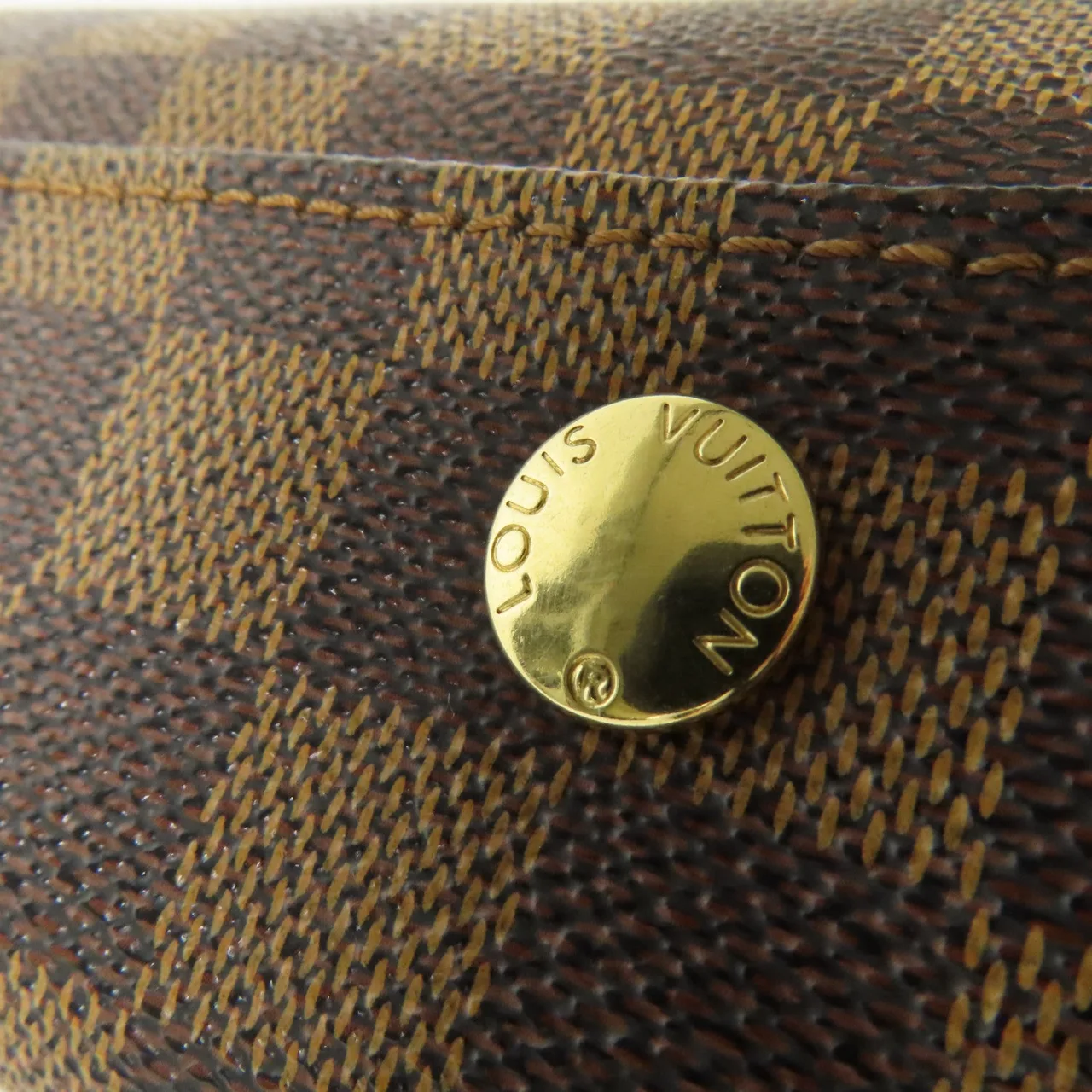 LOUIS VUITTON Naviglio N45255 肩背包 塗層帆布 棕色 / Brown 塗層帆布 中古品B - 縮圖 12