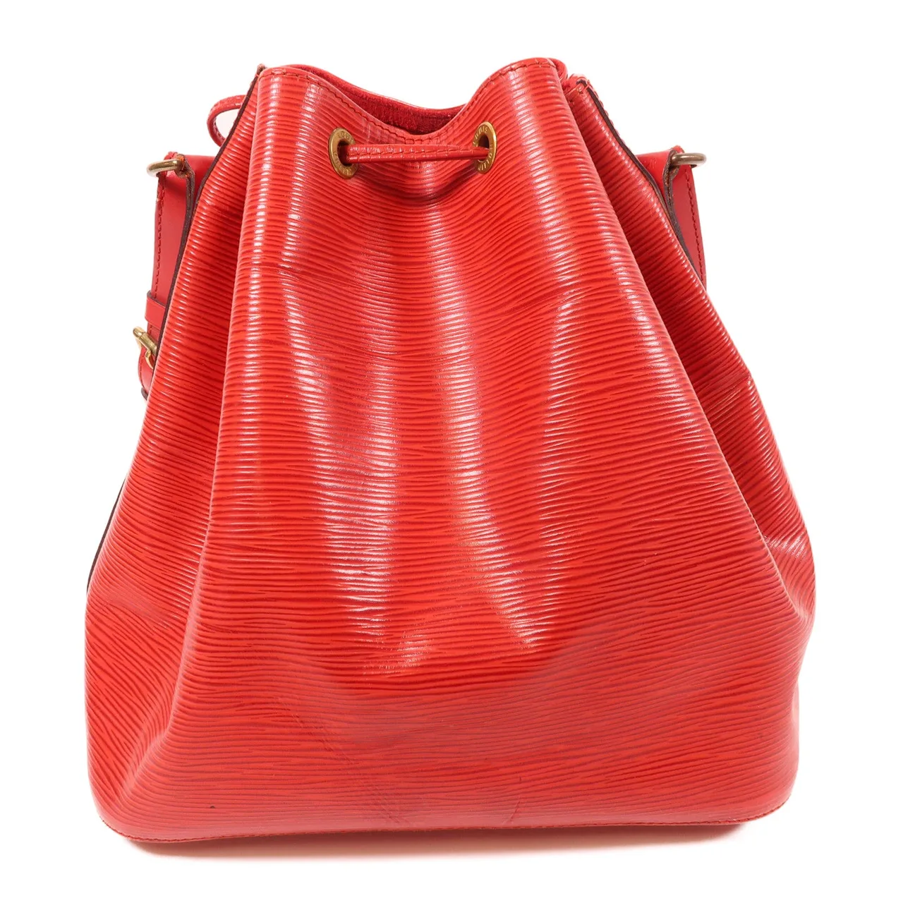 LOUIS VUITTON Noe M44107 肩背包 牛皮 紅色 / Red 牛皮 中古品B - 縮圖 2