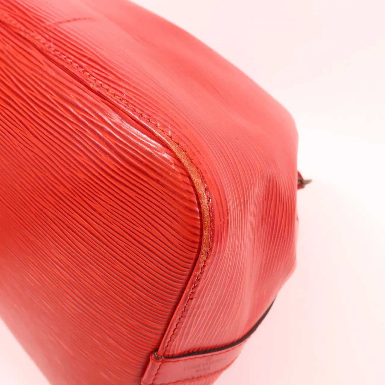 LOUIS VUITTON Noe M44107 肩背包 牛皮 紅色 / Red 牛皮 中古品B - 縮圖 9