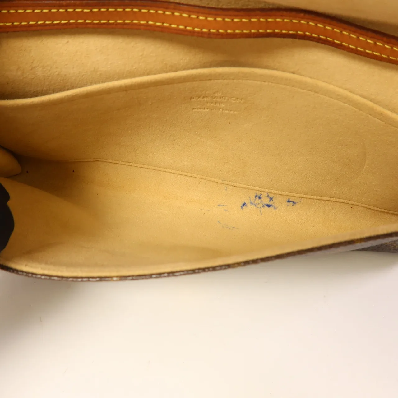 LOUIS VUITTON Pochette Twin M51852 肩背包 塗層帆布 棕色 / Brown 塗層帆布 中古品B - 縮圖 6