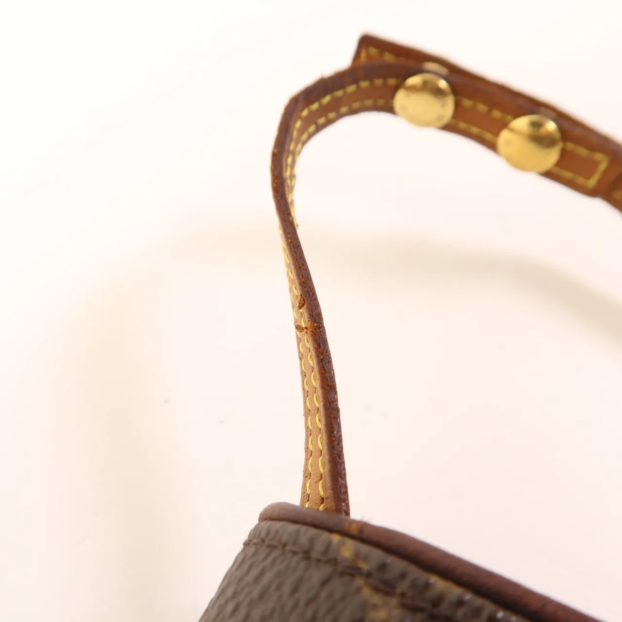 LOUIS VUITTON Pochette Twin M51852 肩背包 塗層帆布 棕色 / Brown 塗層帆布 中古品B - 縮圖 15