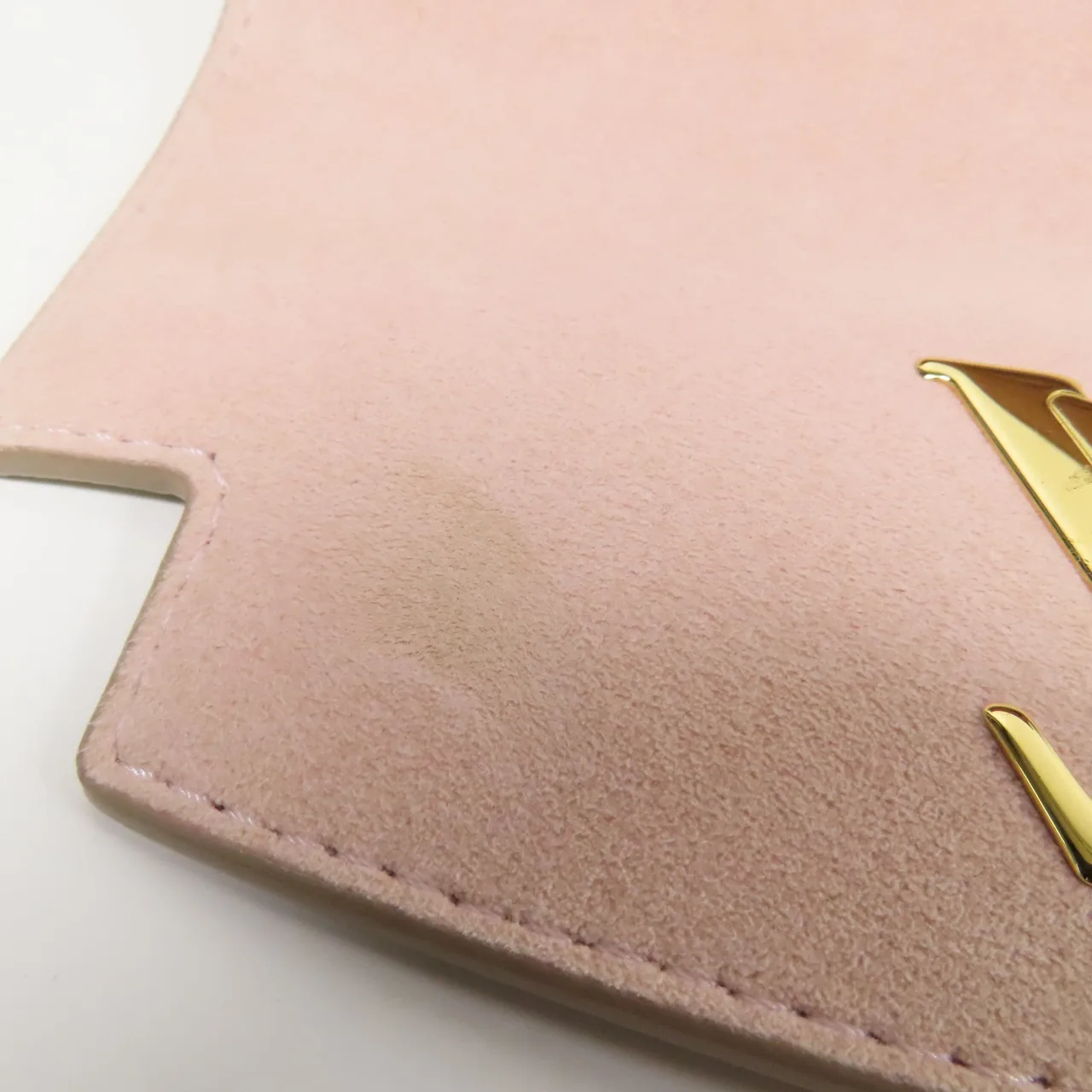 LOUIS VUITTON Lock Me M21052 兩用包 牛皮 米色 / Gery 牛皮 中古品B - 縮圖 14