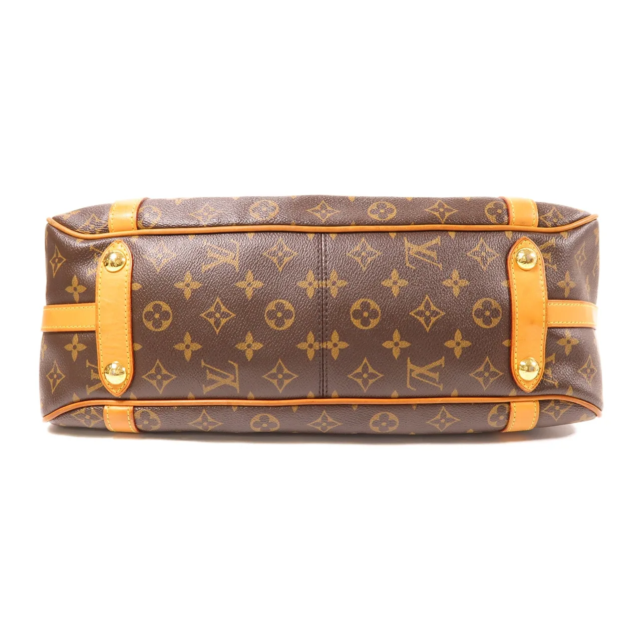 LOUIS VUITTON Stresa M51186 肩背包 塗層帆布 棕色 / Brown 塗層帆布 中古品B - 縮圖 4
