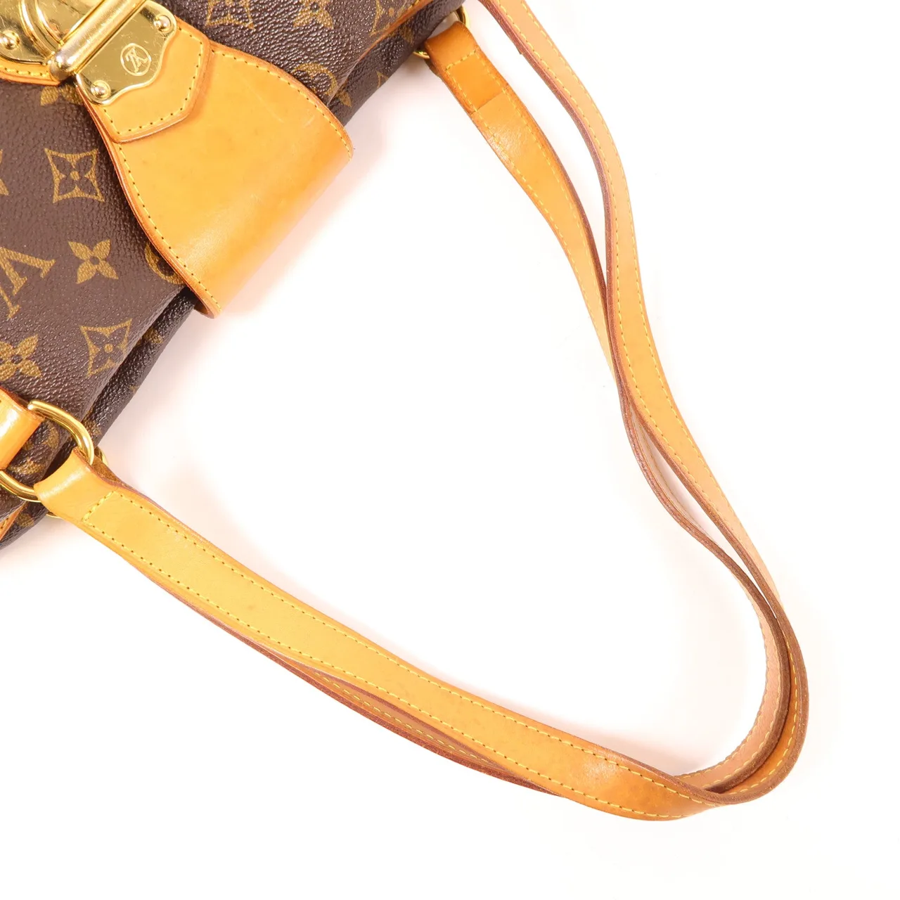 LOUIS VUITTON Stresa M51186 肩背包 塗層帆布 棕色 / Brown 塗層帆布 中古品B - 縮圖 5
