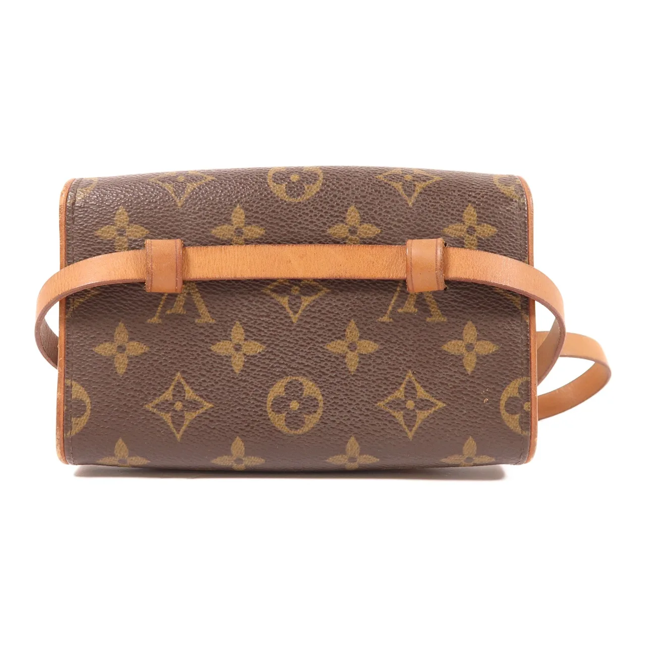 LOUIS VUITTON Pochette Florentine M51855 腰包 塗層帆布 棕色 / Browe 塗層帆布 中古品B - 縮圖 2