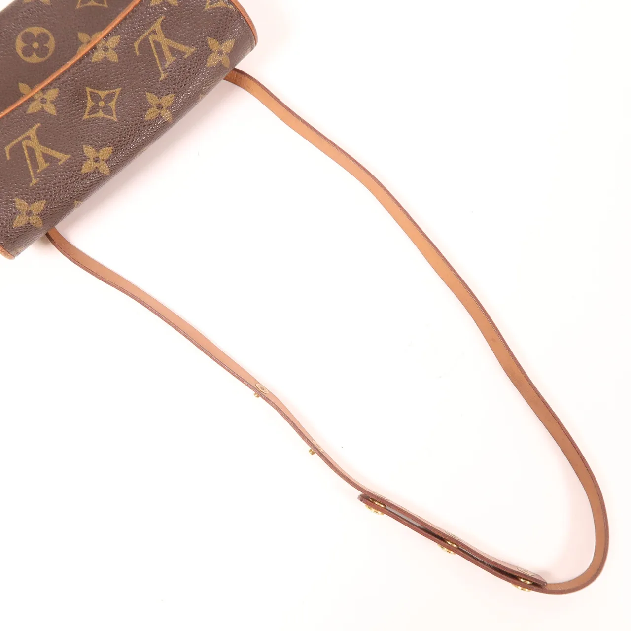 LOUIS VUITTON Pochette Florentine M51855 腰包 塗層帆布 棕色 / Browe 塗層帆布 中古品B - 縮圖 5