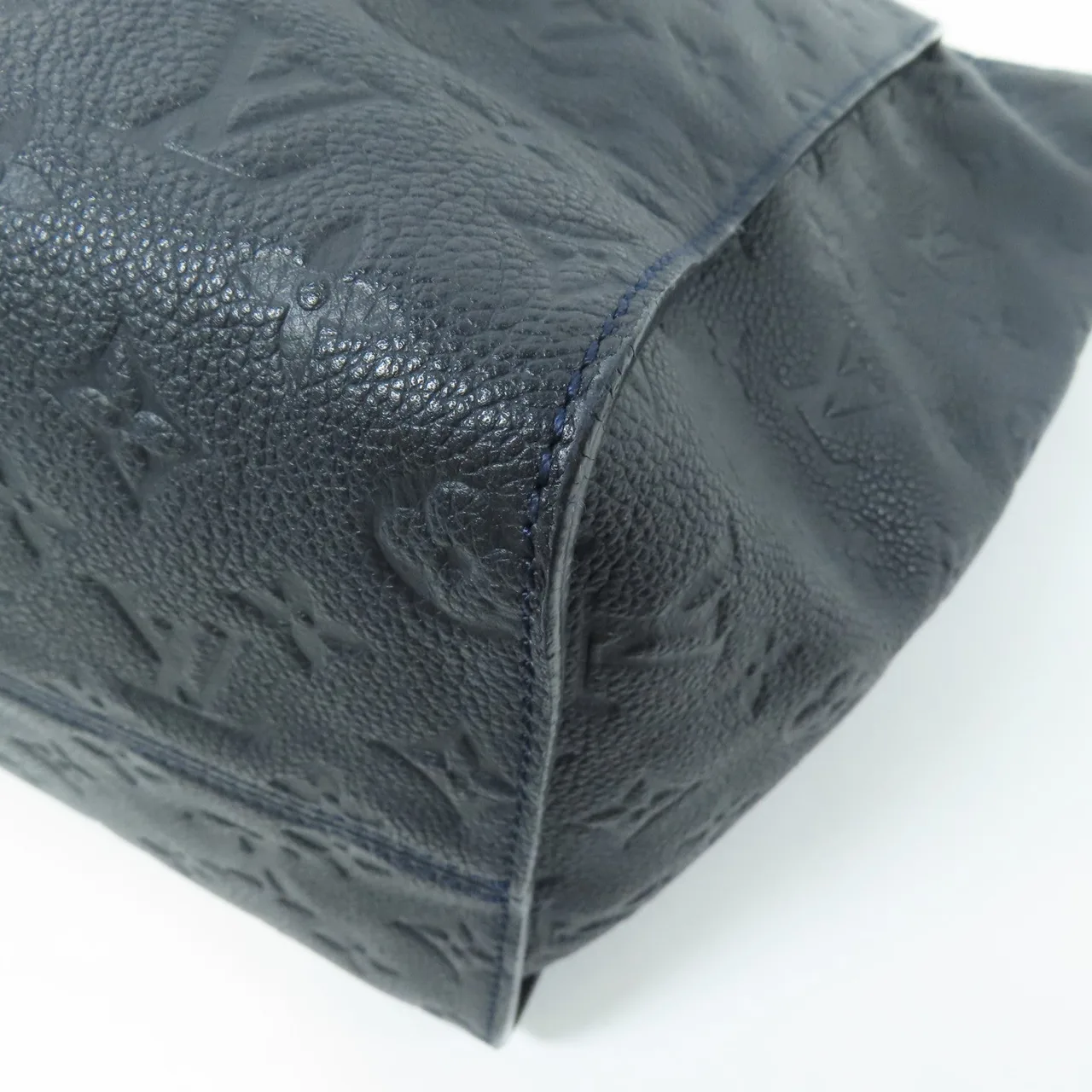 LOUIS VUITTON Lumineuse M93410 兩用包 牛皮 藍色 / Blue 牛皮 中古品B - 縮圖 7