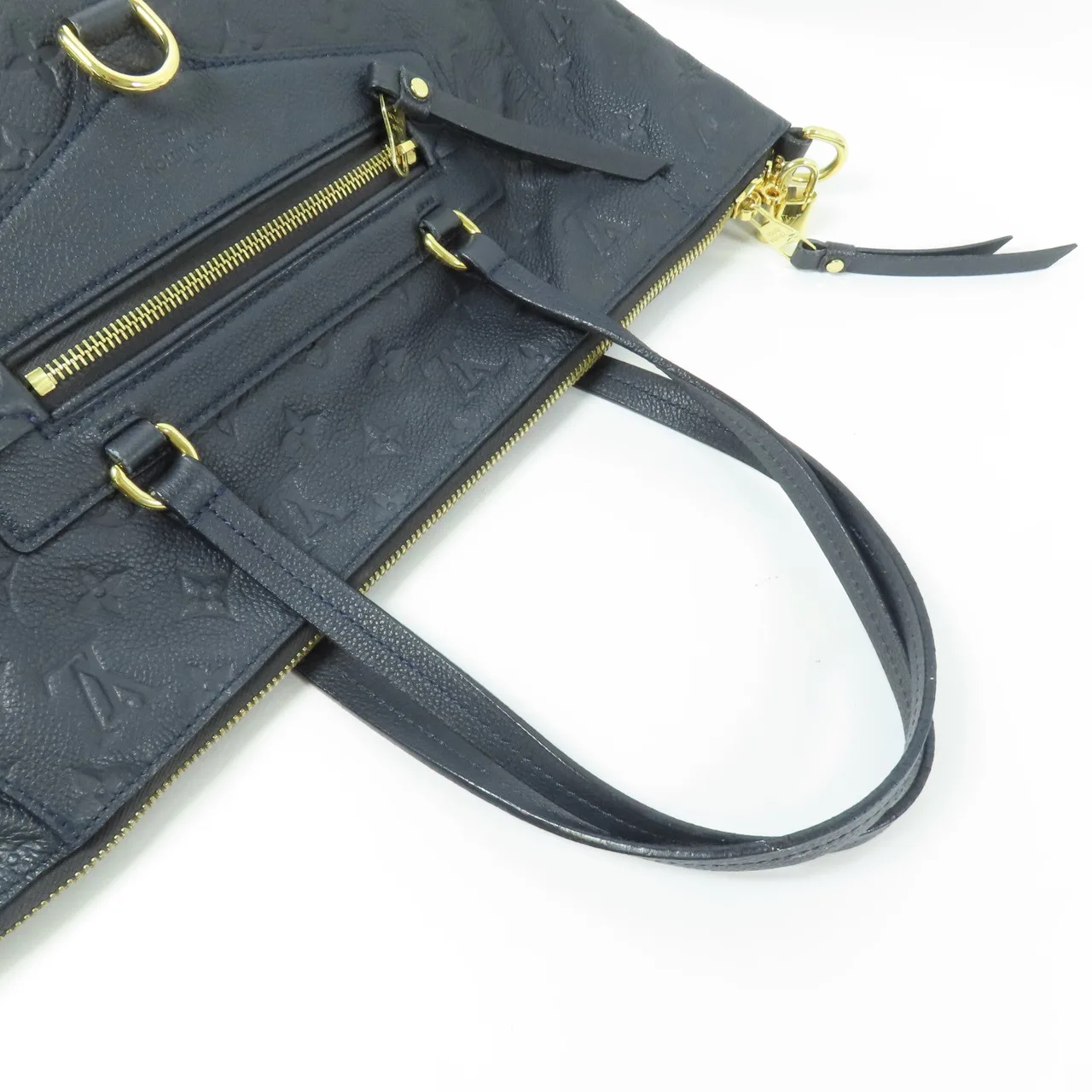 LOUIS VUITTON Lumineuse M93410 兩用包 牛皮 藍色 / Blue 牛皮 中古品B - 縮圖 10