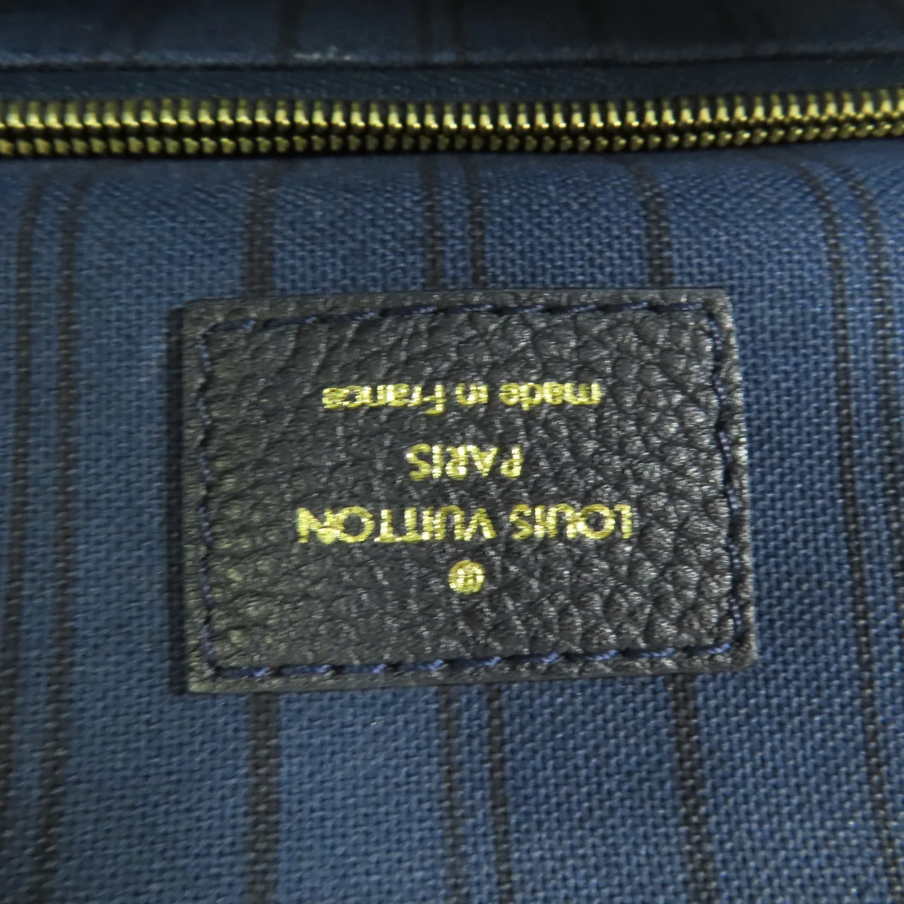 LOUIS VUITTON Lumineuse M93410 兩用包 牛皮 藍色 / Blue 牛皮 中古品B - 縮圖 14