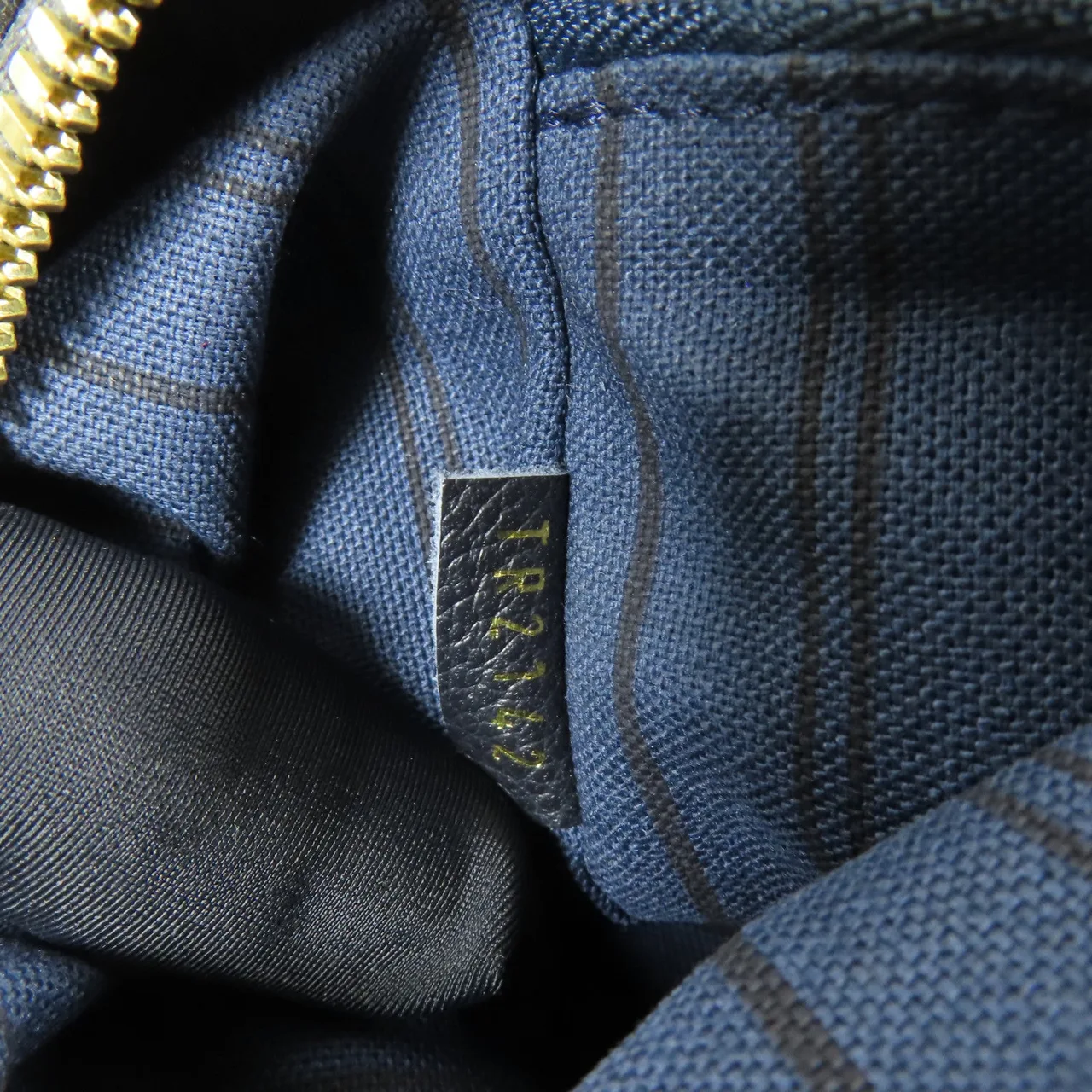 LOUIS VUITTON Lumineuse M93410 兩用包 牛皮 藍色 / Blue 牛皮 中古品B - 縮圖 15