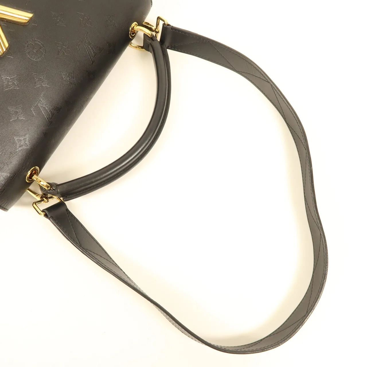 LOUIS VUITTON M51989 兩用包 牛皮 黑色 / Black 牛皮 中古品A - 縮圖 5