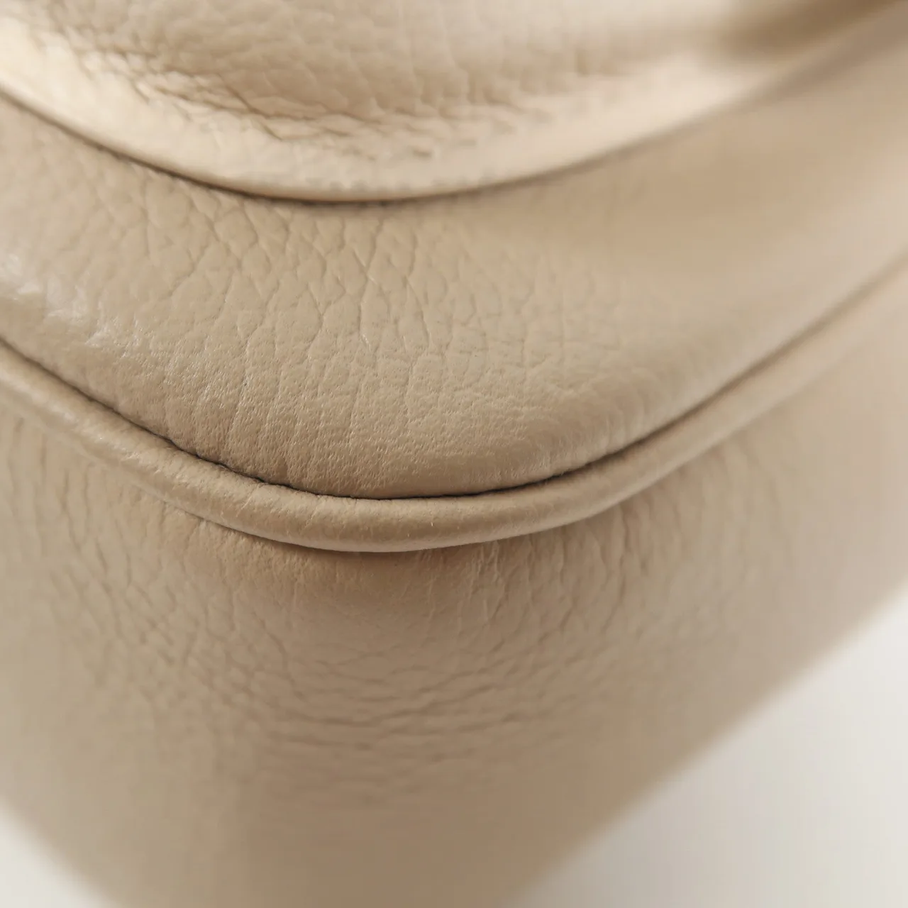 LOUIS VUITTON Lock Me M58554 兩用包 牛皮 米色 / 灰色 / Beige/Blue 牛皮 中古品A - 縮圖 8