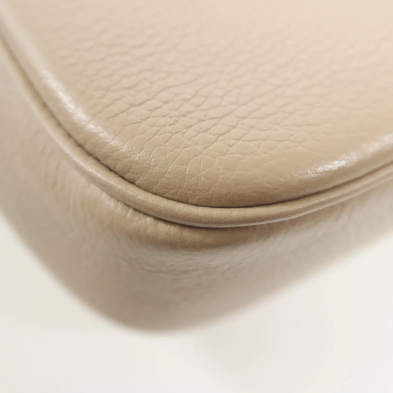 LOUIS VUITTON Lock Me M58554 兩用包 牛皮 米色 / 灰色 / Beige/Blue 牛皮 中古品A - 縮圖 11