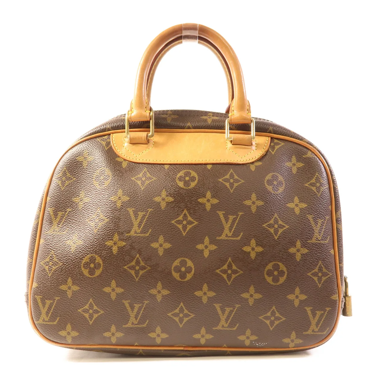 LOUIS VUITTON Trouville M42228 手提包 塗層帆布 棕色 塗層帆布 中古品B - 縮圖 2