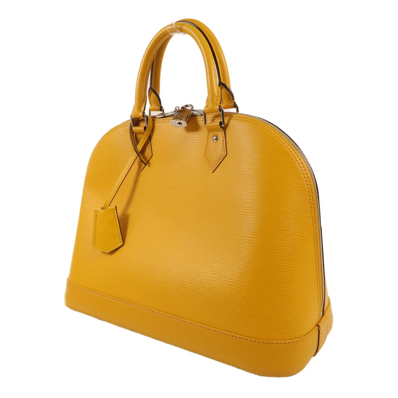 LOUIS VUITTON M52149 手提包 皮革 黃色 / Yellow 皮革 中古品B - 縮圖 3