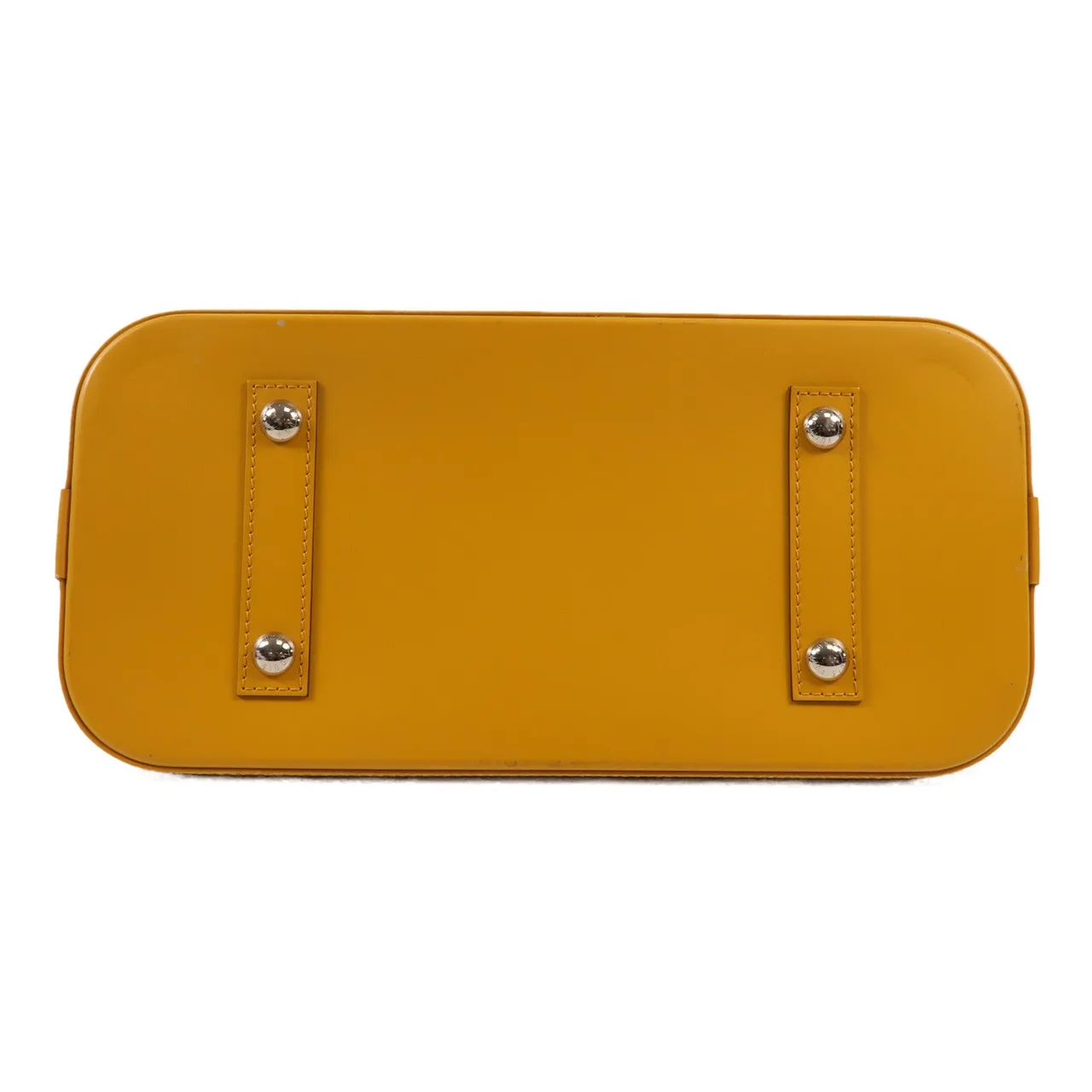 LOUIS VUITTON M52149 手提包 皮革 黃色 / Yellow 皮革 中古品B - 縮圖 4