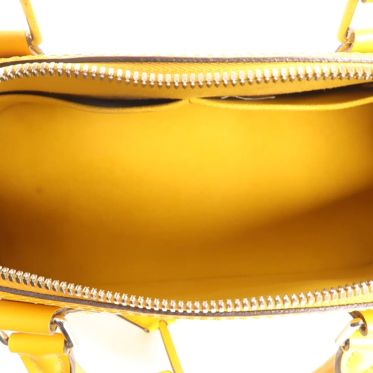 LOUIS VUITTON M52149 手提包 皮革 黃色 / Yellow 皮革 中古品B - 縮圖 5