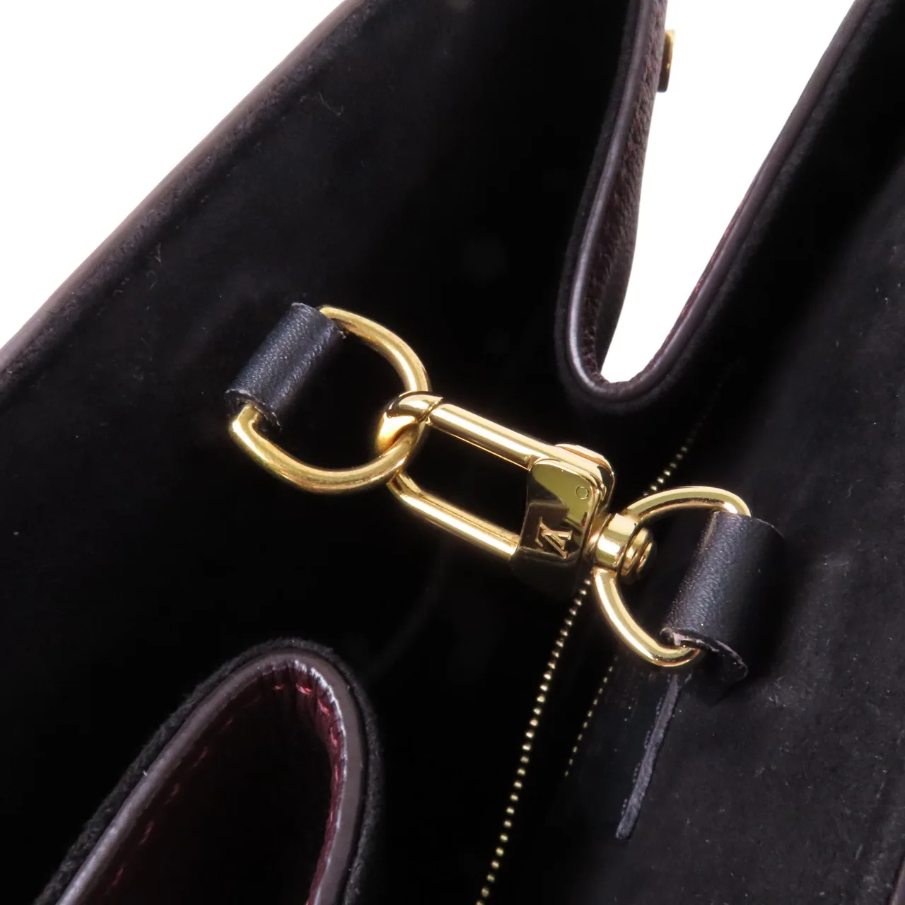 LOUIS VUITTON M45409 兩用包 塗層帆布 棕色 / 紫色 塗層帆布 中古品A - 縮圖 9