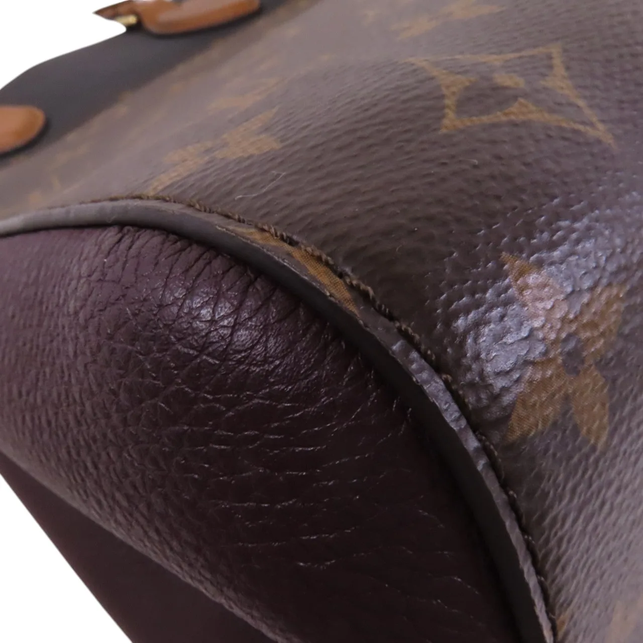 LOUIS VUITTON M45409 兩用包 塗層帆布 棕色 / 紫色 塗層帆布 中古品A - 縮圖 13