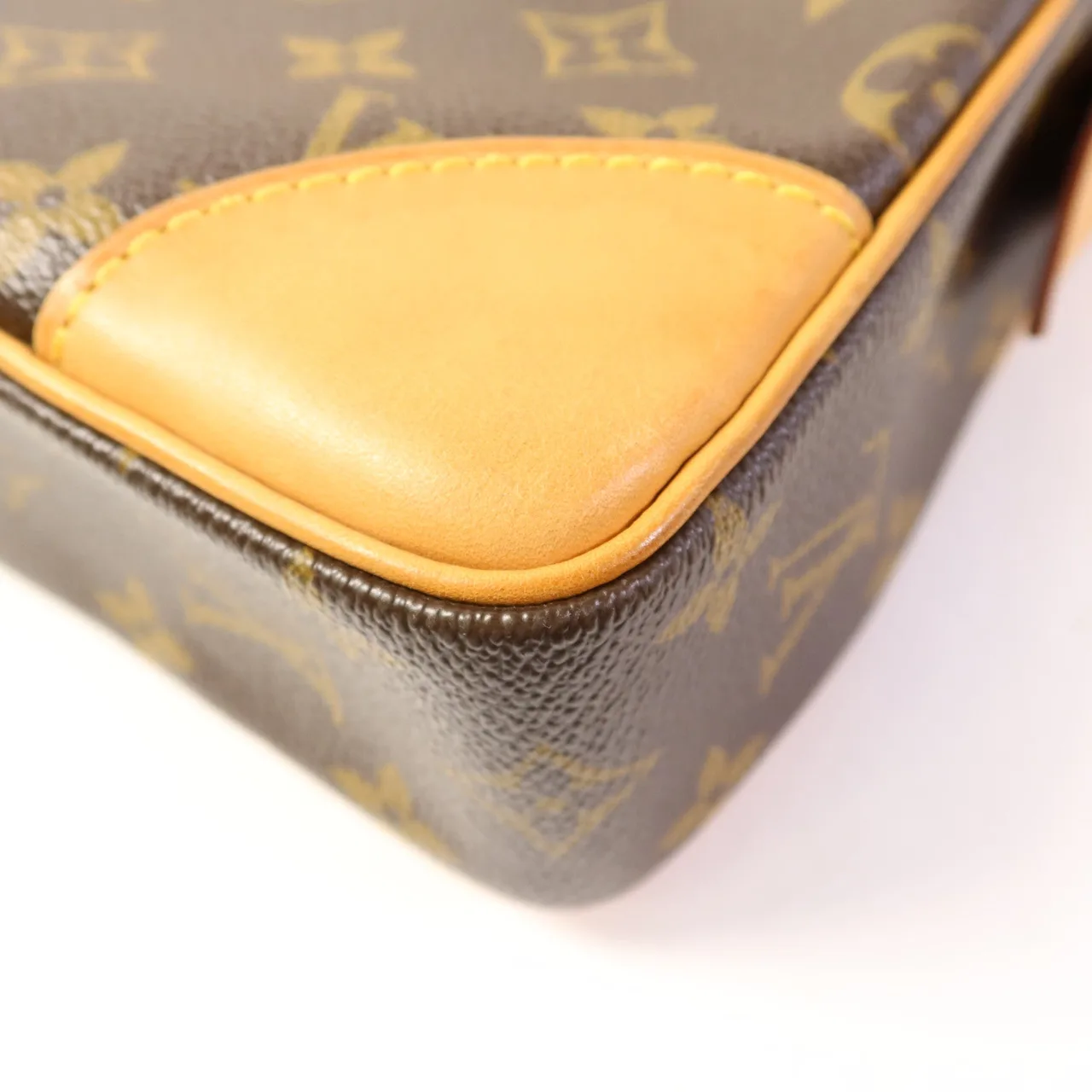 LOUIS VUITTON Porte Documents M40226 手提包 塗層帆布 棕色 / Brown 塗層帆布 中古品B - 縮圖 15