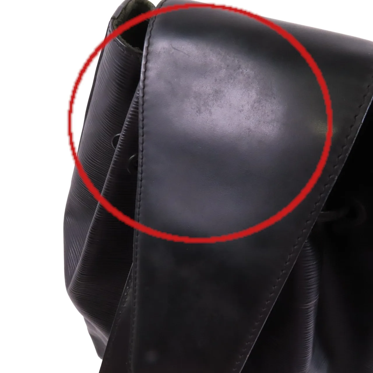 LOUIS VUITTON M80153 肩背包 牛皮 黑色 / Black 牛皮 中古品B - 縮圖 16